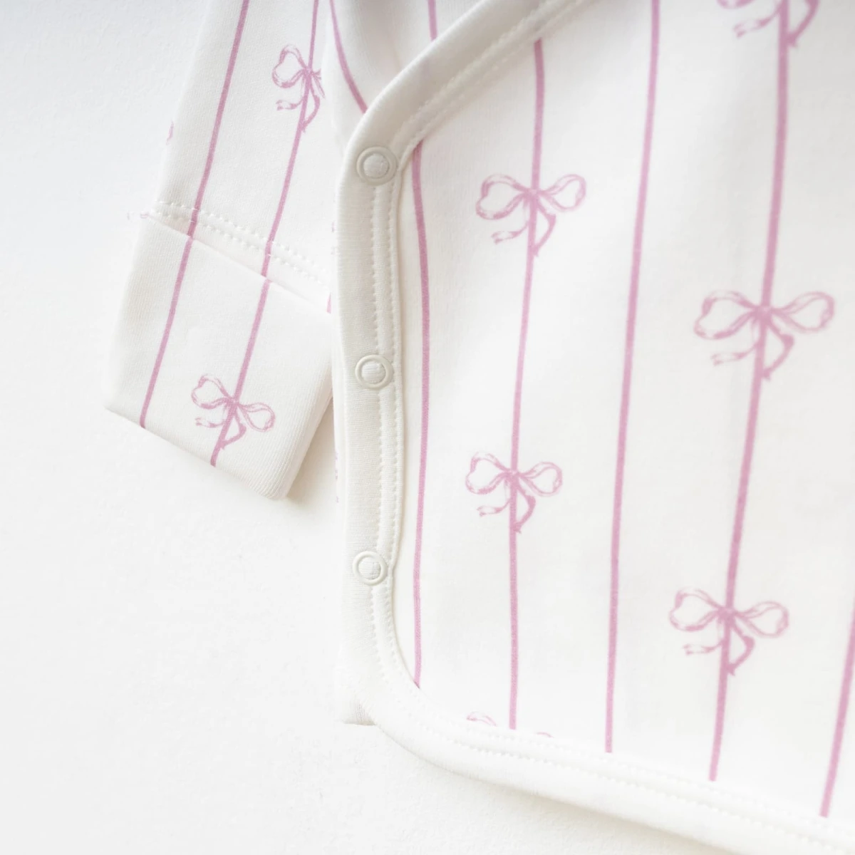 Kız Bebek 0-3 Ay Fiyonklu Pamuklu 3Lü Hastane Çıkış Seti