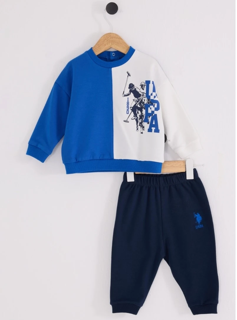 U.S. POLO ASSN. Erkek Bebek 6-9-12-18-24-36 Ay 2Li Takım