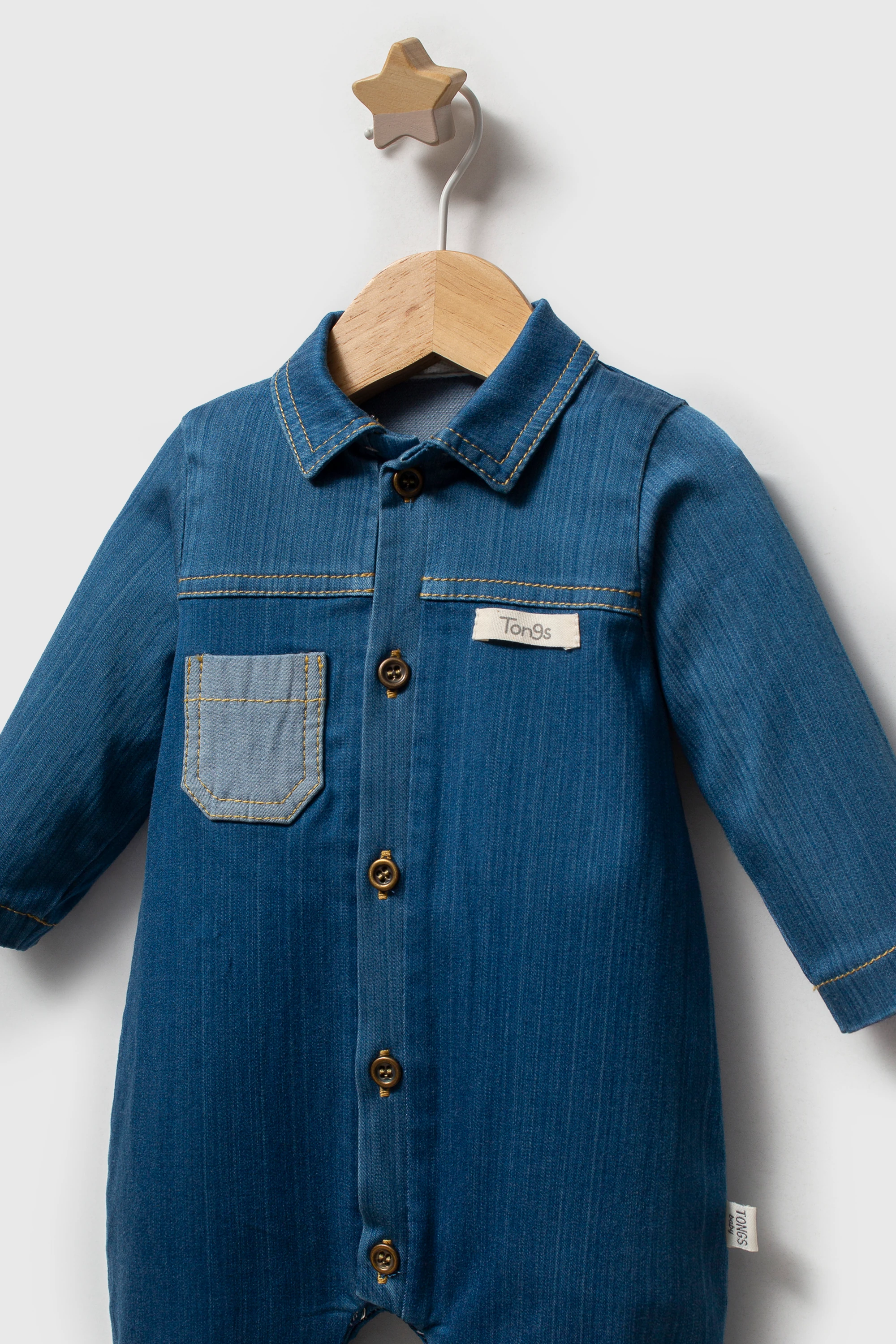 3-6-9 Ay Enjoy The Rıde Erkek Bebek Cepli  Tulum