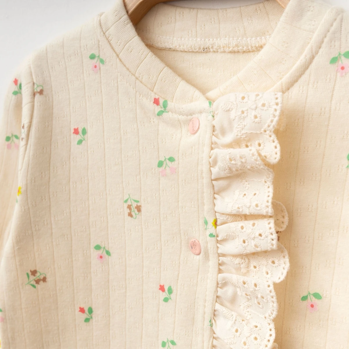 Kız Bebek 3-6-9 AY Flowers Tulum %100 Pamuklu