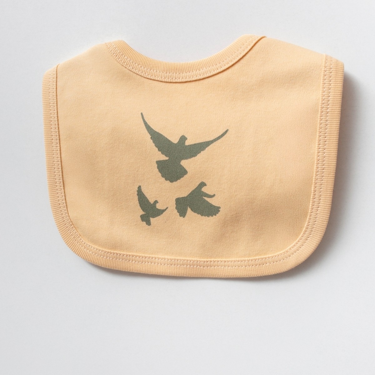 KIZ BEBEK 0-3 AY KUŞ BASKILI PAMUKLU 10LU SET