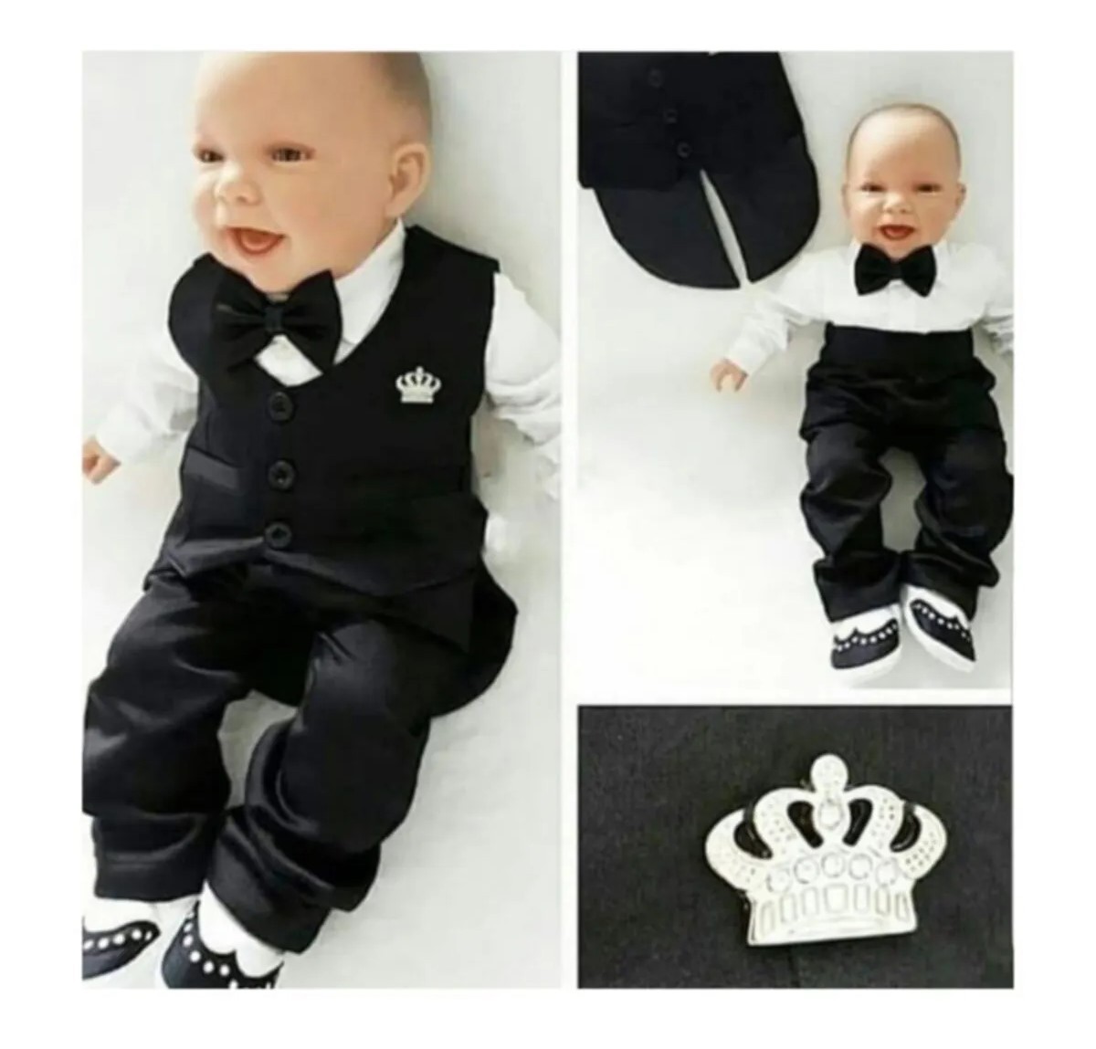 Papyonlu Kral Arma Patikli Erkek Bebek Mevlüt & Özel Gün Set