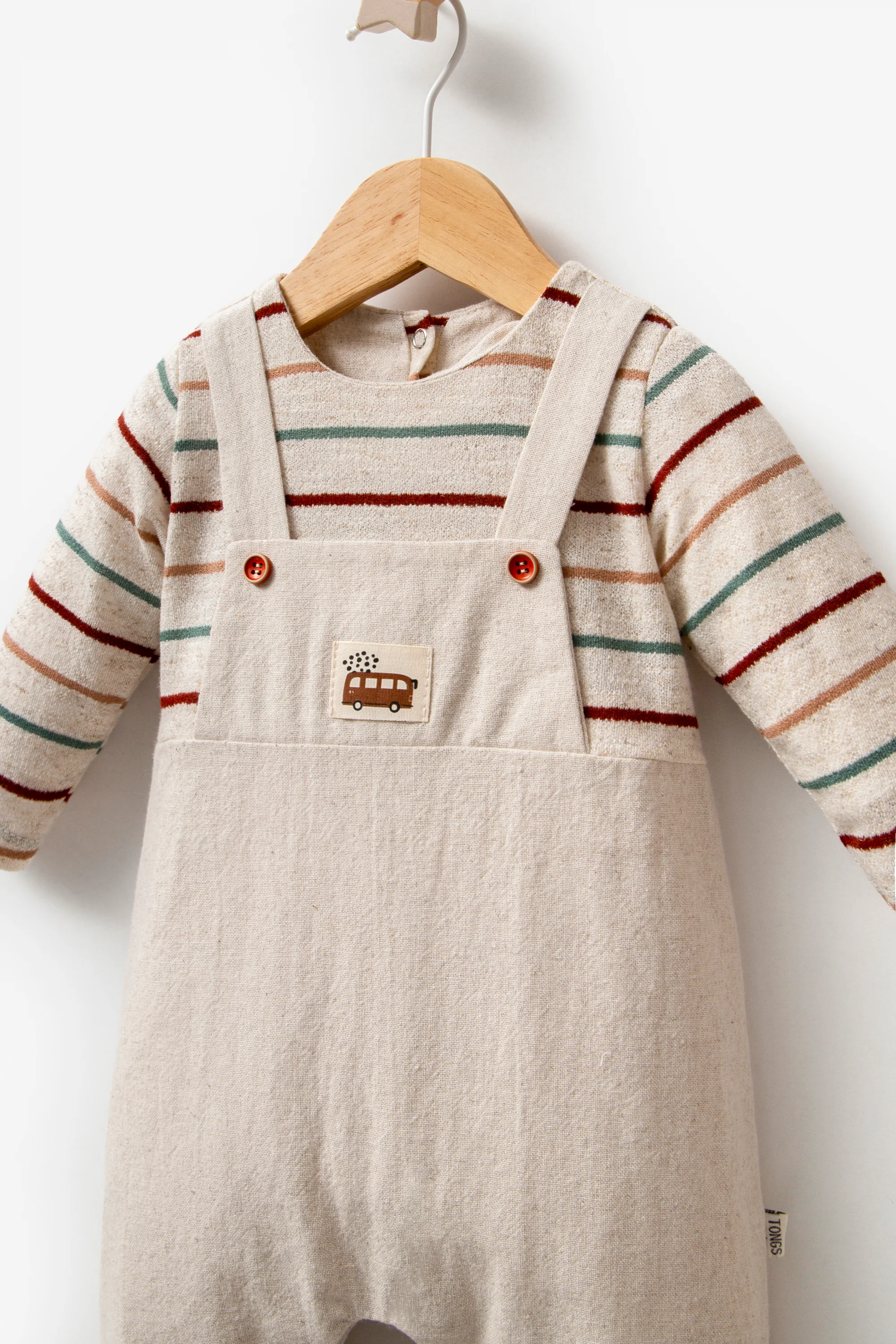 3-6-9 Ay Erkek Bebek Colorful Tulum