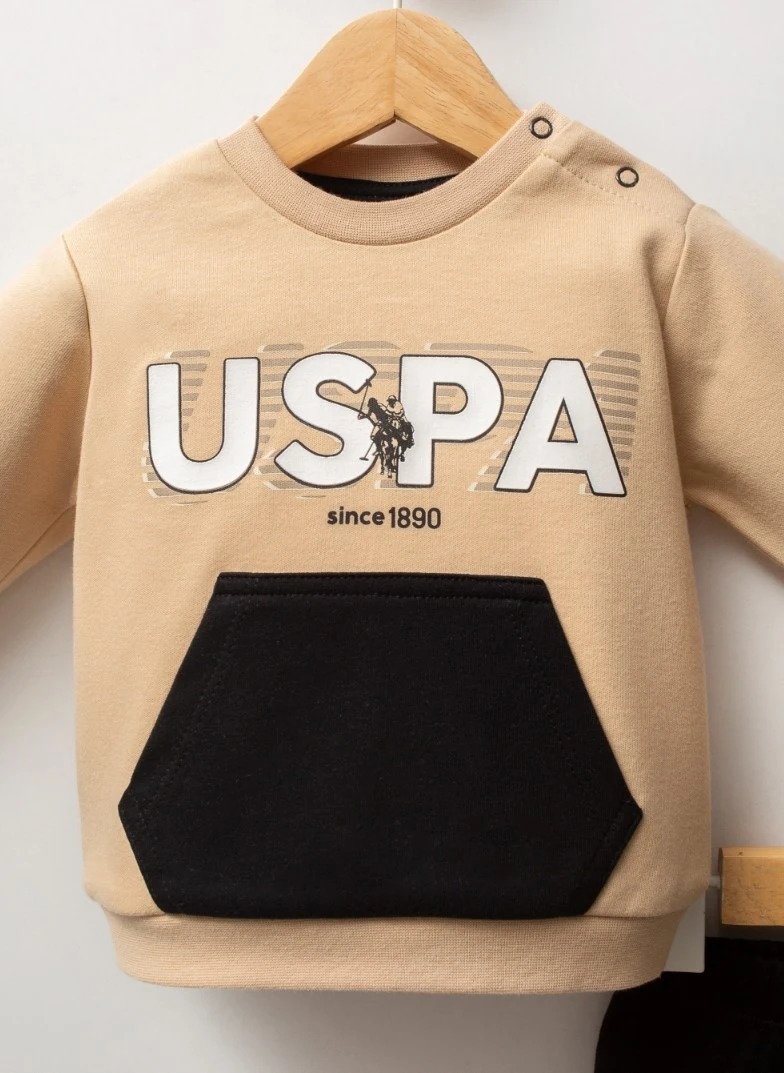  U.S. POLO ASSN. Erkek Bebek 6-9-12-18-24-36 Ay 2Li Takım