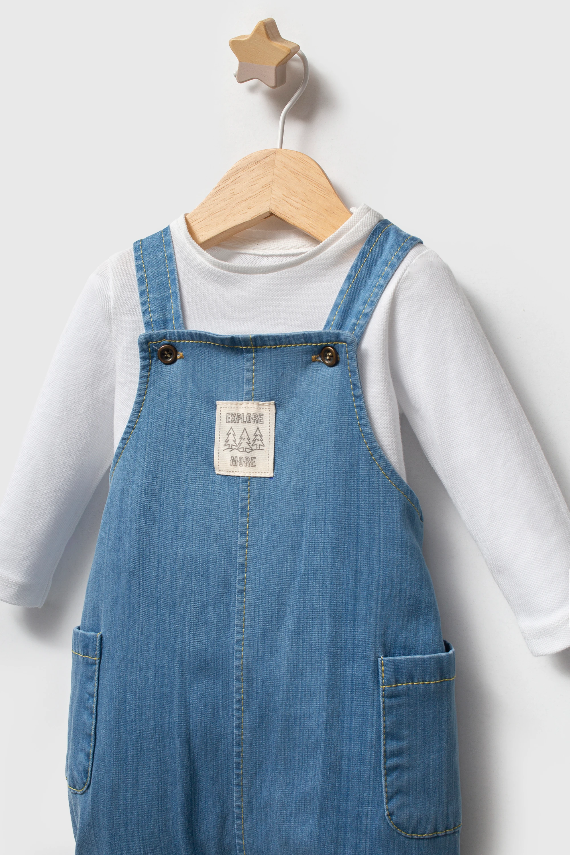 3-6-9 Ay Enjoy The Rıde Erkek Bebek Salopet Tulum