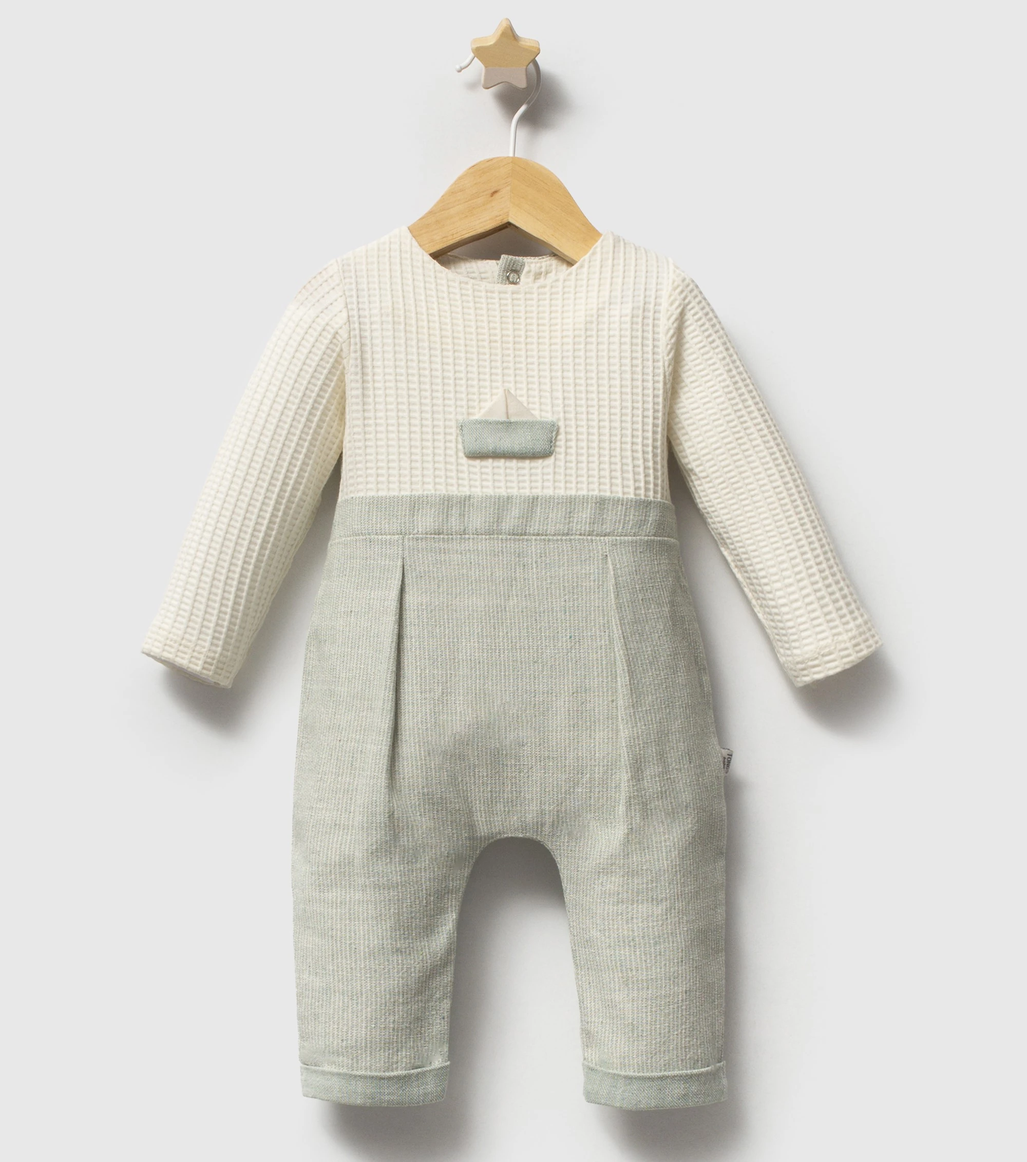 3-6-9 Ay Erkek Bebek Saılıng Soul Yelkenli Tulum