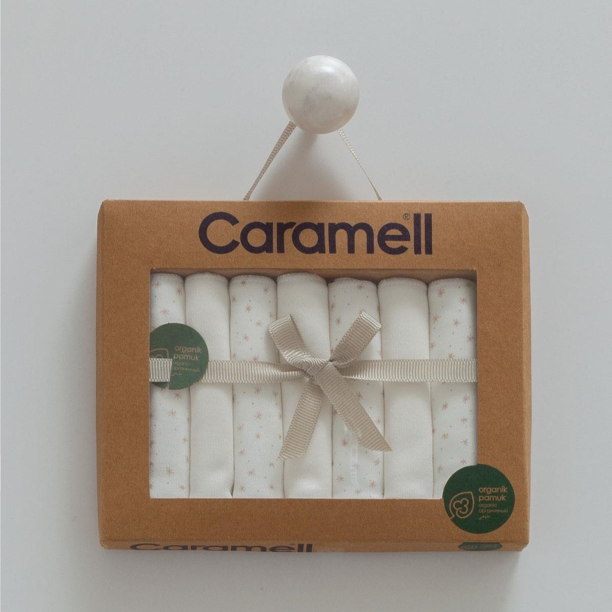 Caramell Unısex Kraft Kutulu 7Li Mendil
