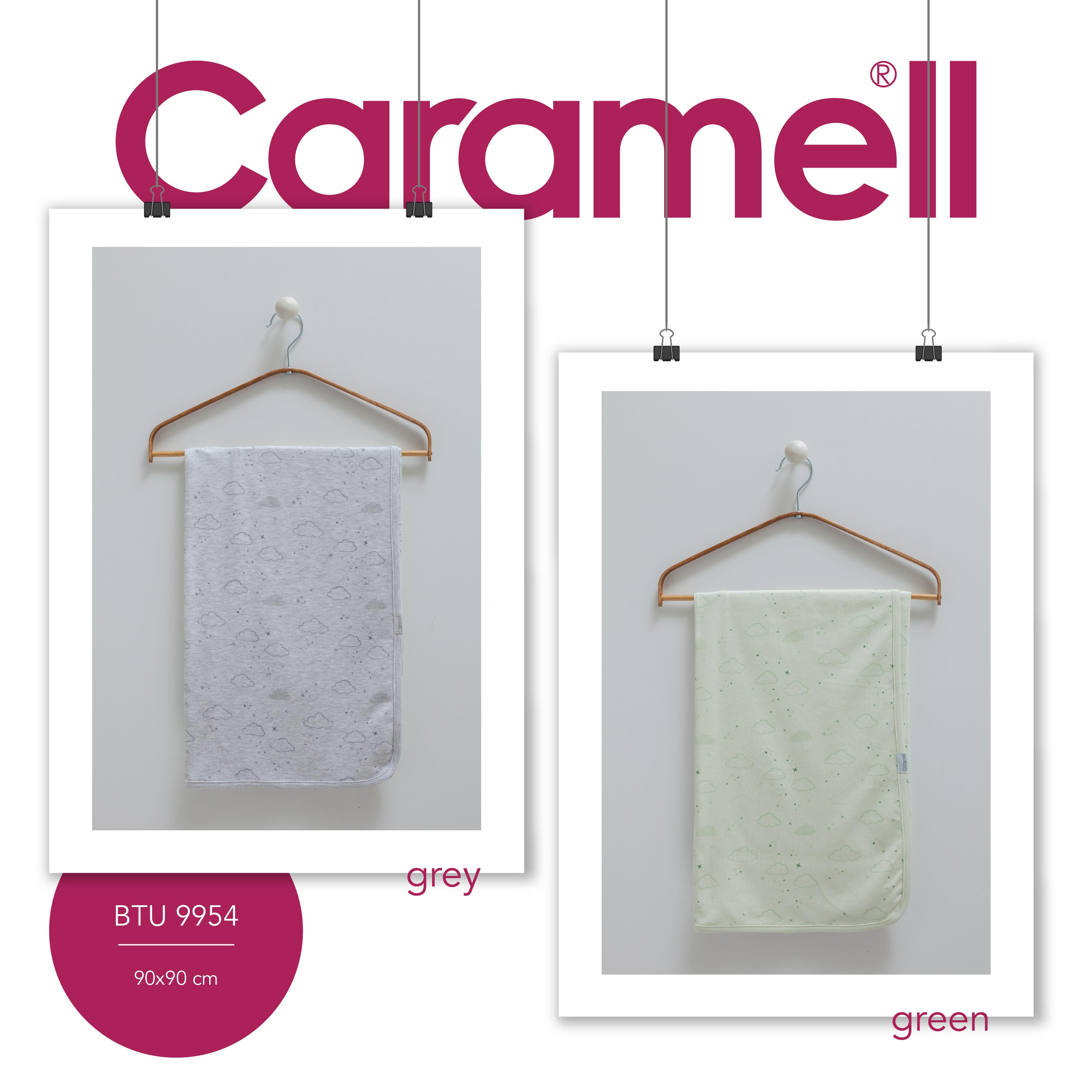 Caramell Baby Sleep Tıme Unısex Bebek Battaniye 90X90cm 