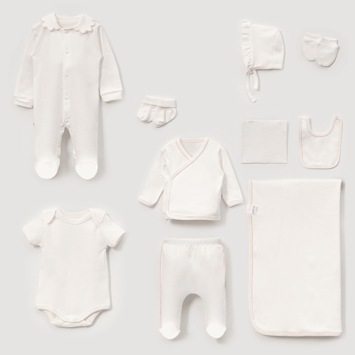 KIZ BEBEK 0-3 AY 10LU SET