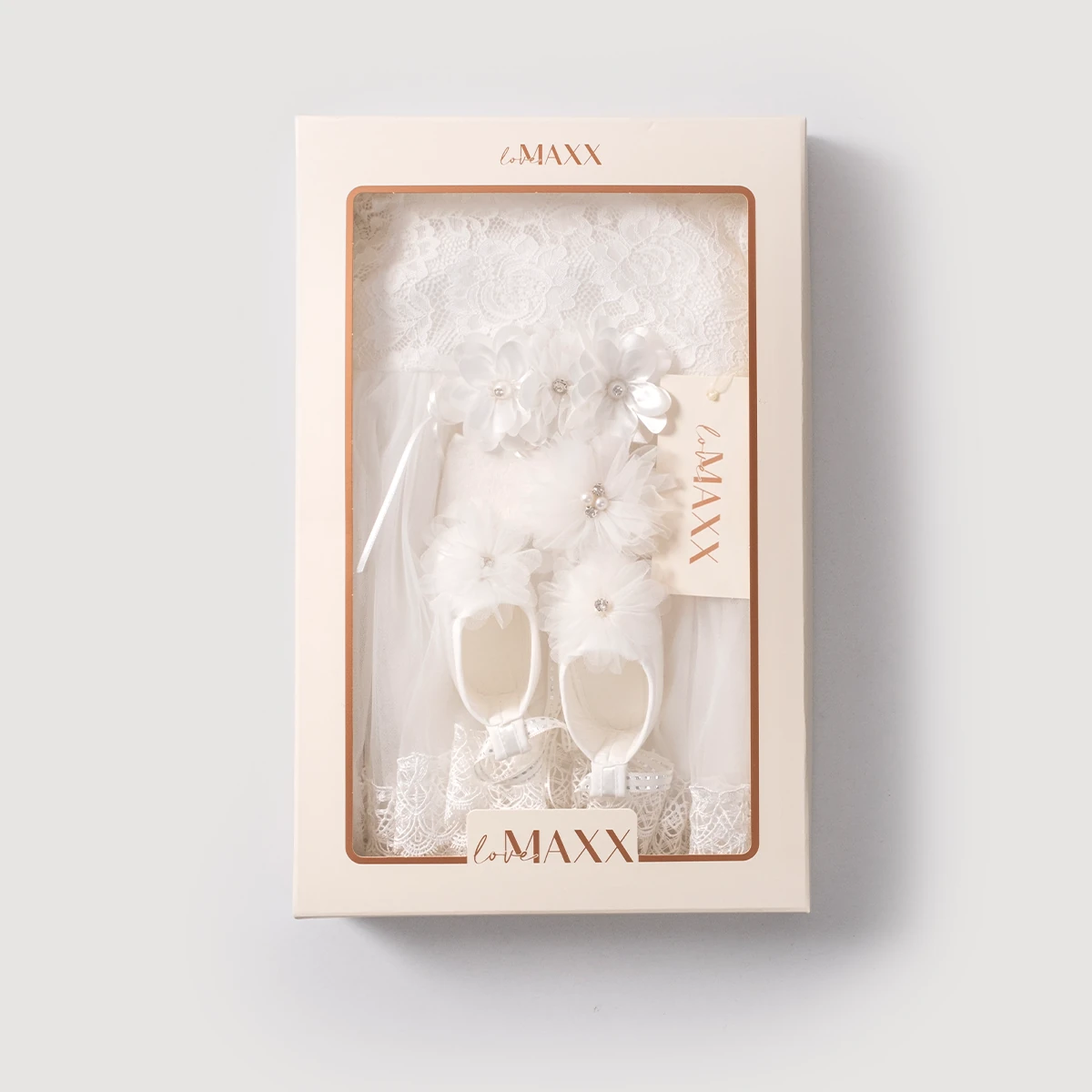 0-3/3-6 Ay Çiçekli Patikli Kuyruklu Şık Kız Bebek Mevlit Ve Özel Gün Seti