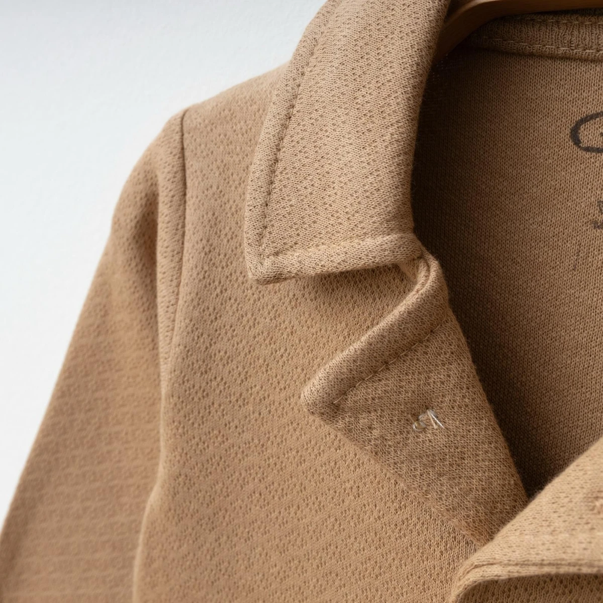 Erkek Bebek 0/3-3/6 Ay Pamuklu Jakarlı Yakalı Tulum