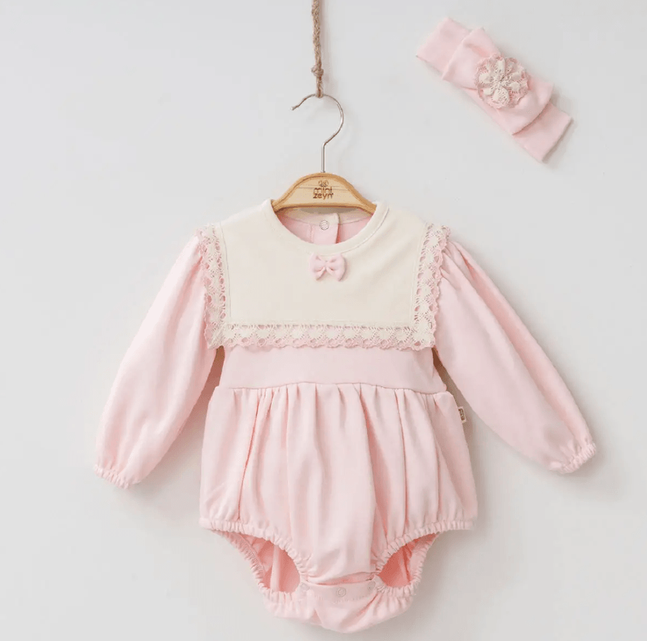 Madamme Kız Bebek Romper Tulum