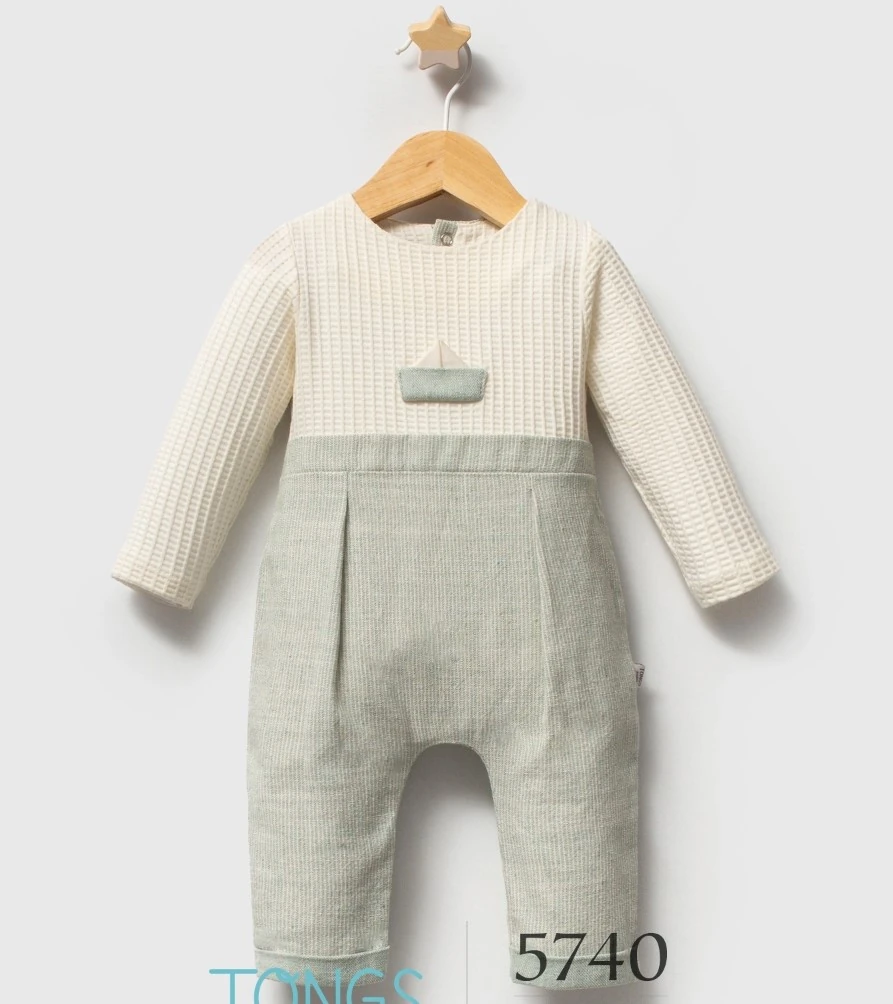 3-6-9 Ay Erkek Bebek Saılıng Soul Yelkenli Tulum