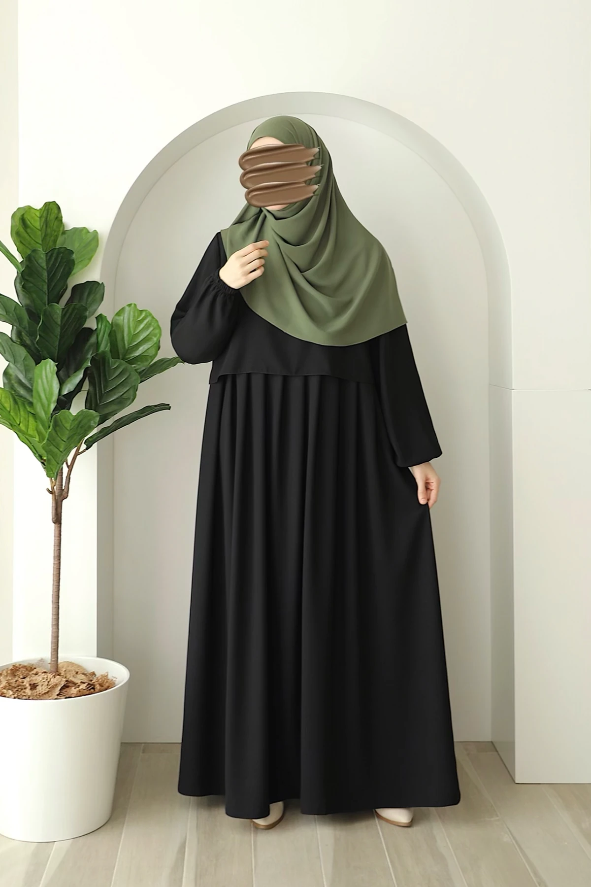 Pileli Önü Patlı Ferace