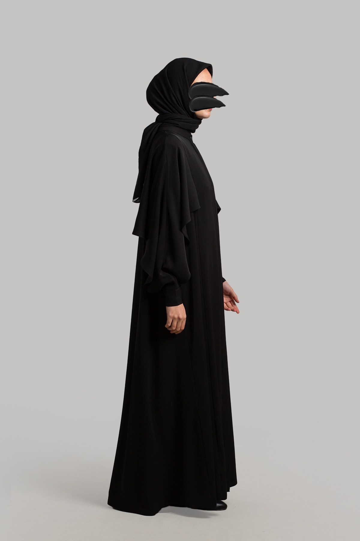 Kolları Rüzgarlıklı Ferace