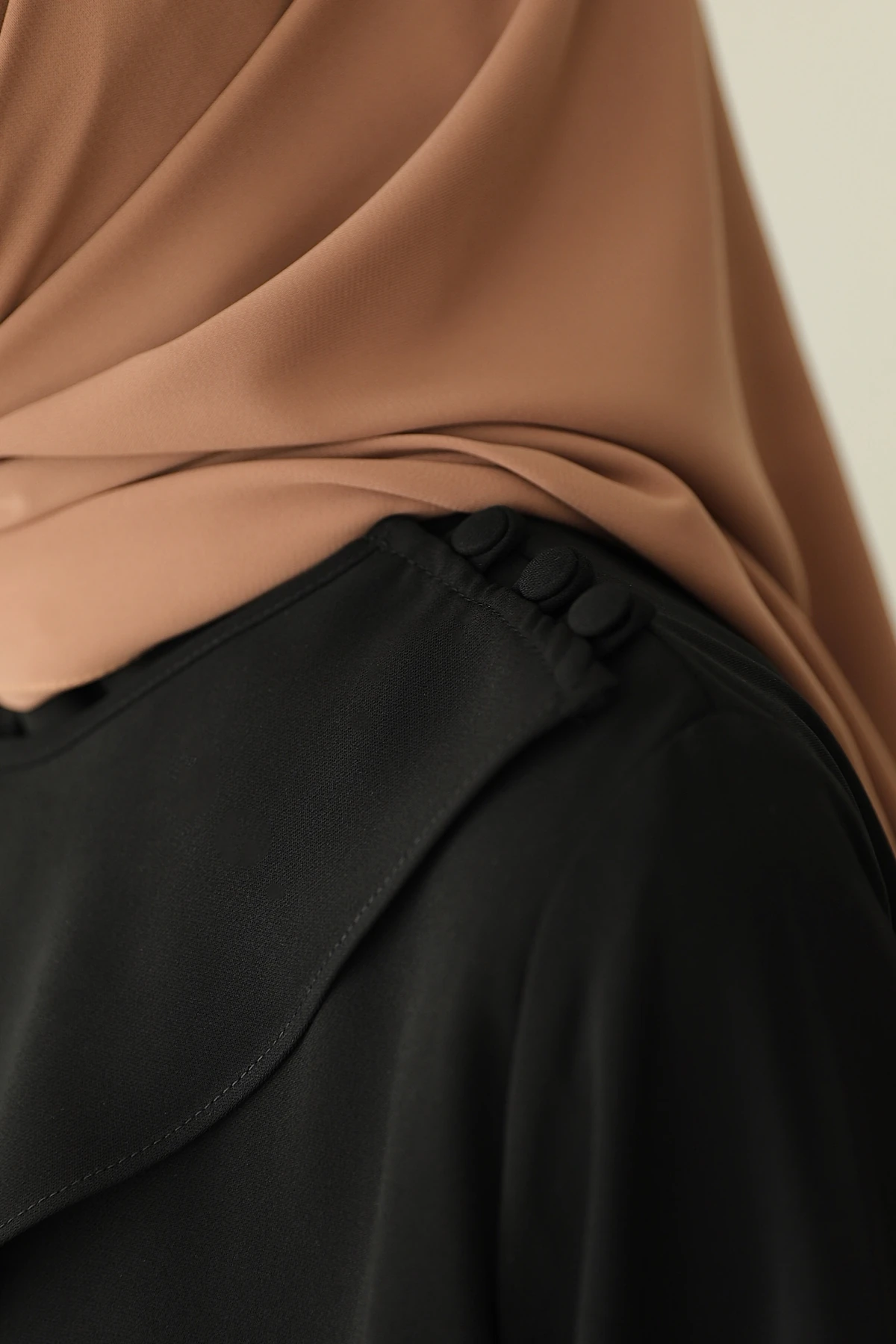 Fermuarlı Allerli Ferace