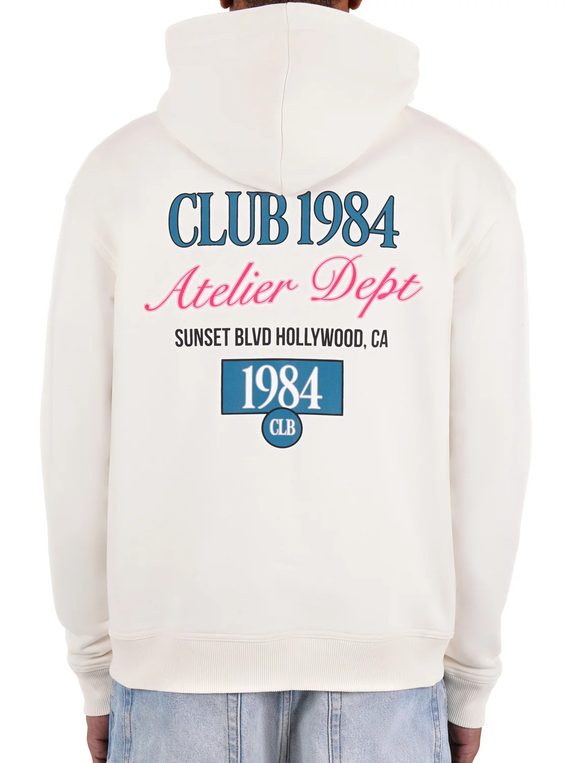 (CLUP1984) Sunset BLVD Hoodie - Off White