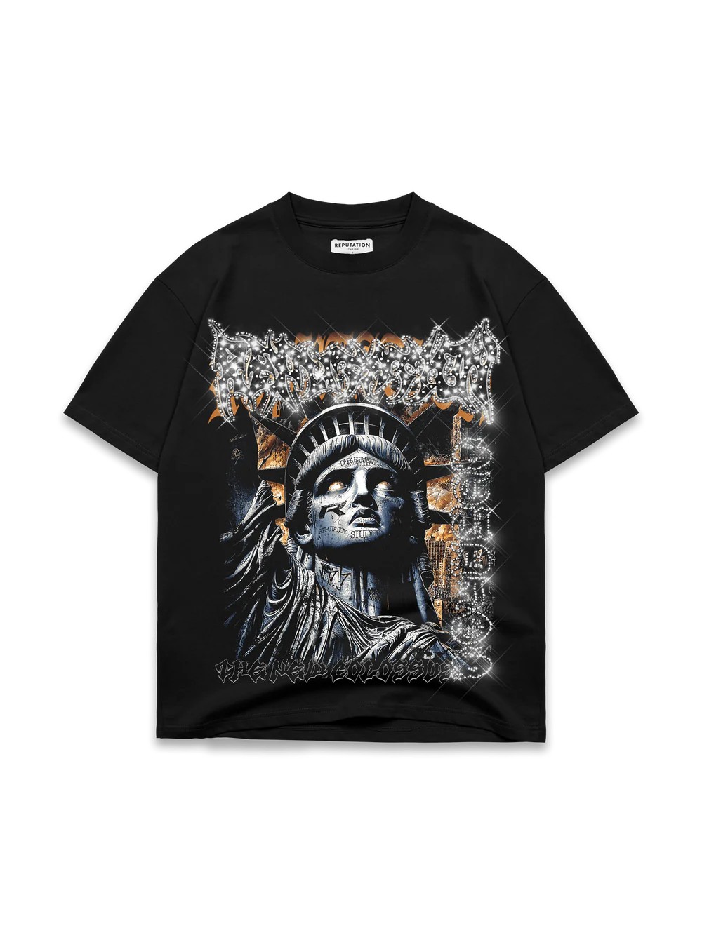 The New Colossus Rhinestone Tee