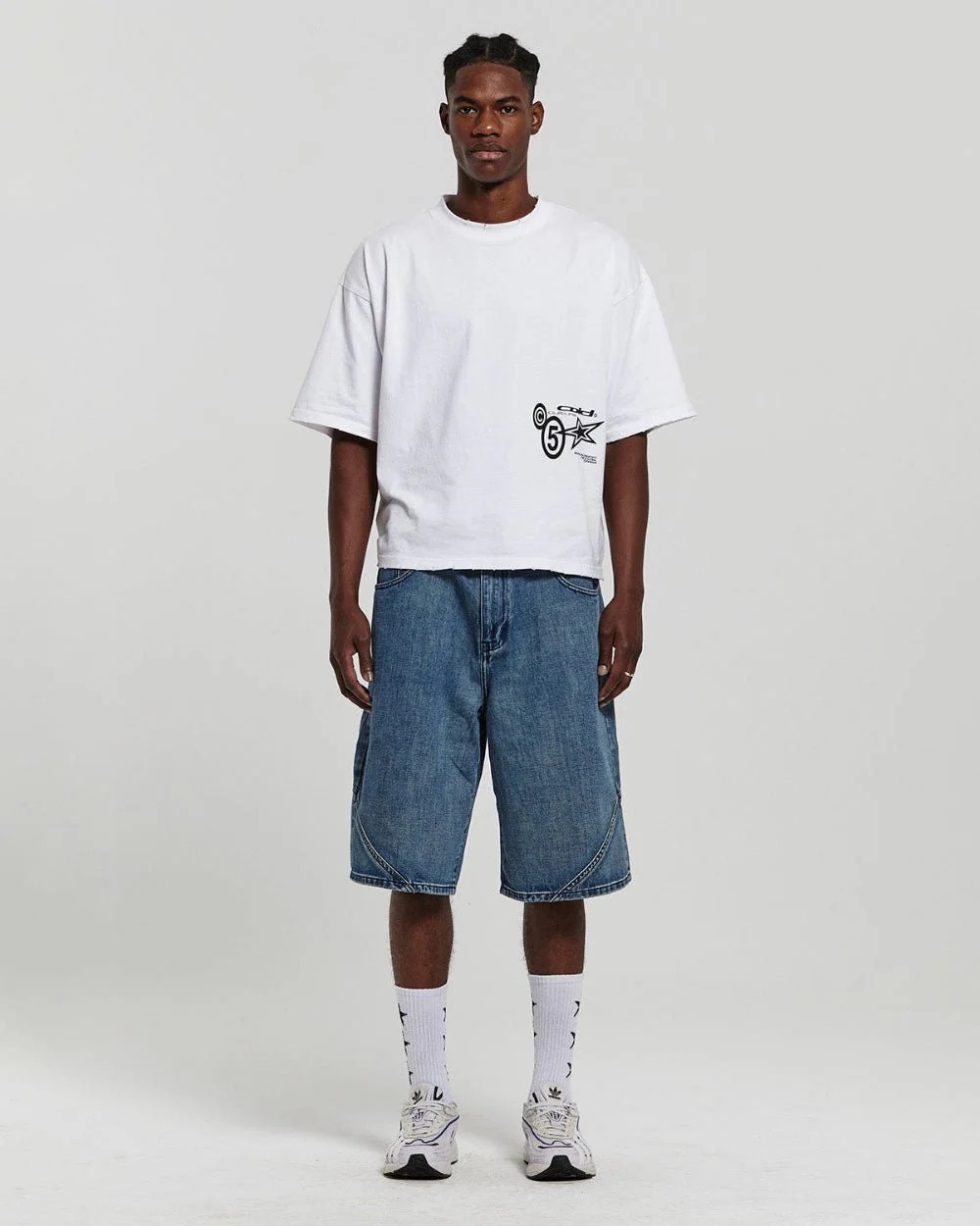 ASSEMBLY V2 SHORTS ACID BLUE DENIM