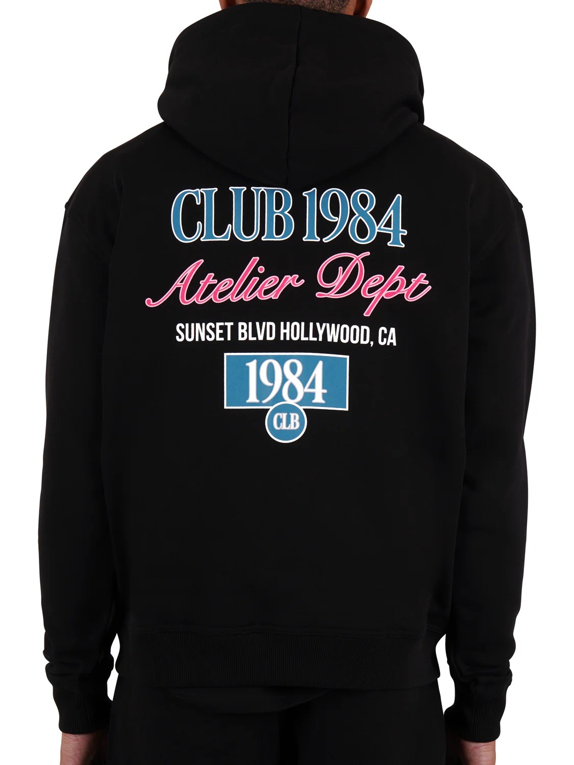 (CLUP1984) Sunset BLVD Hoodie - Black