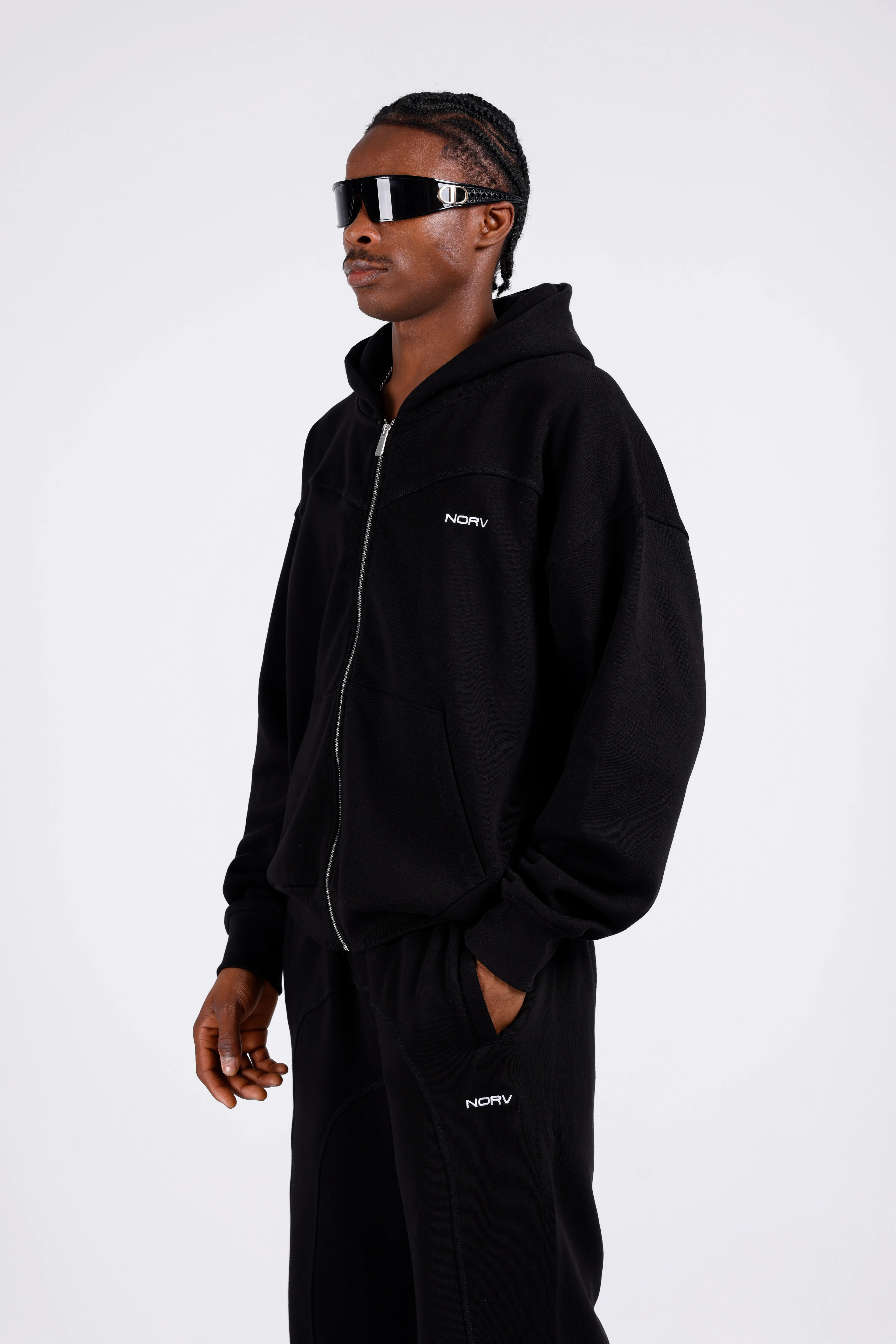 NORV Premium Oversize Zip (Karyoka Detaylı)
