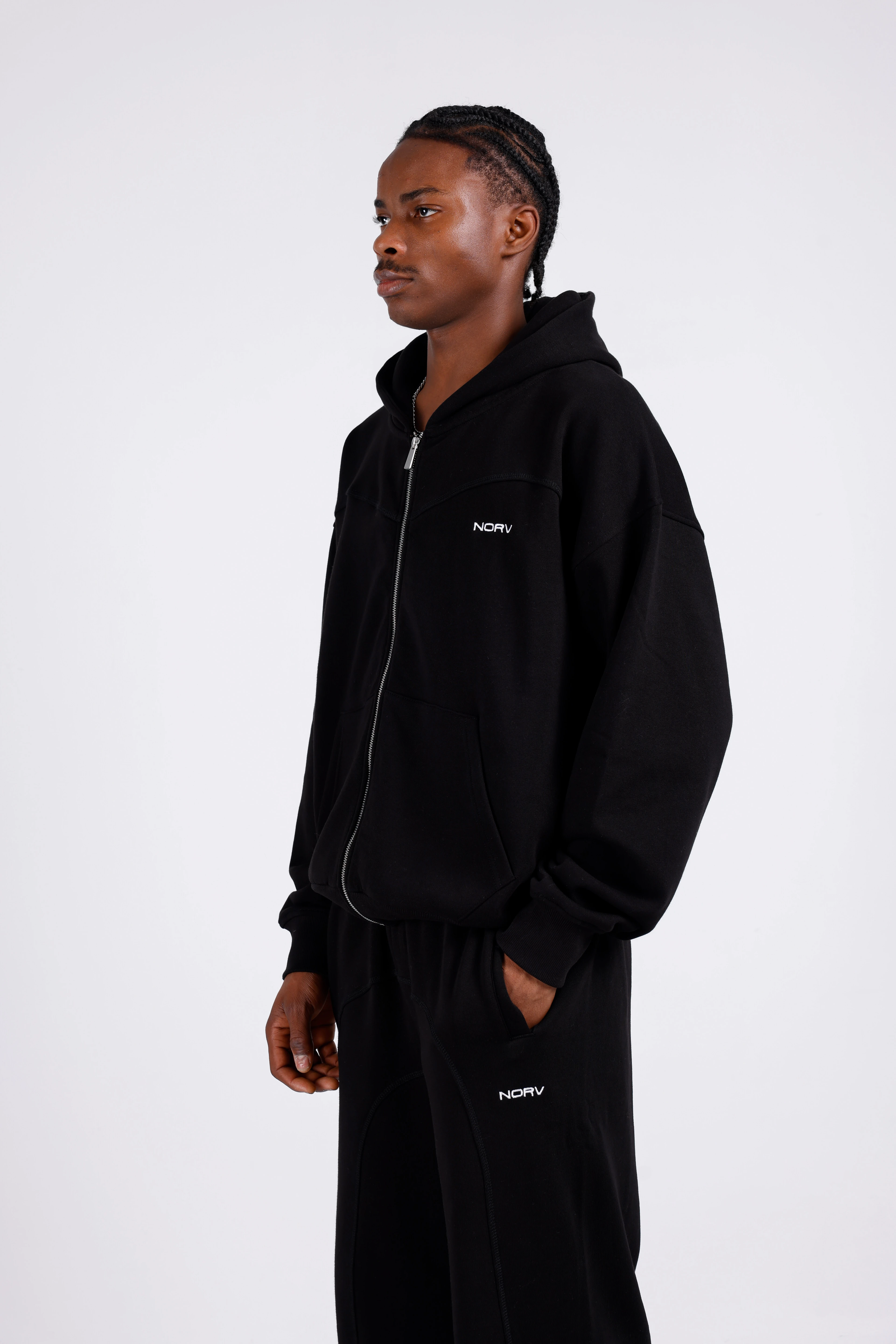 NORV Premium Oversize Zip (Karyoka Detaylı)