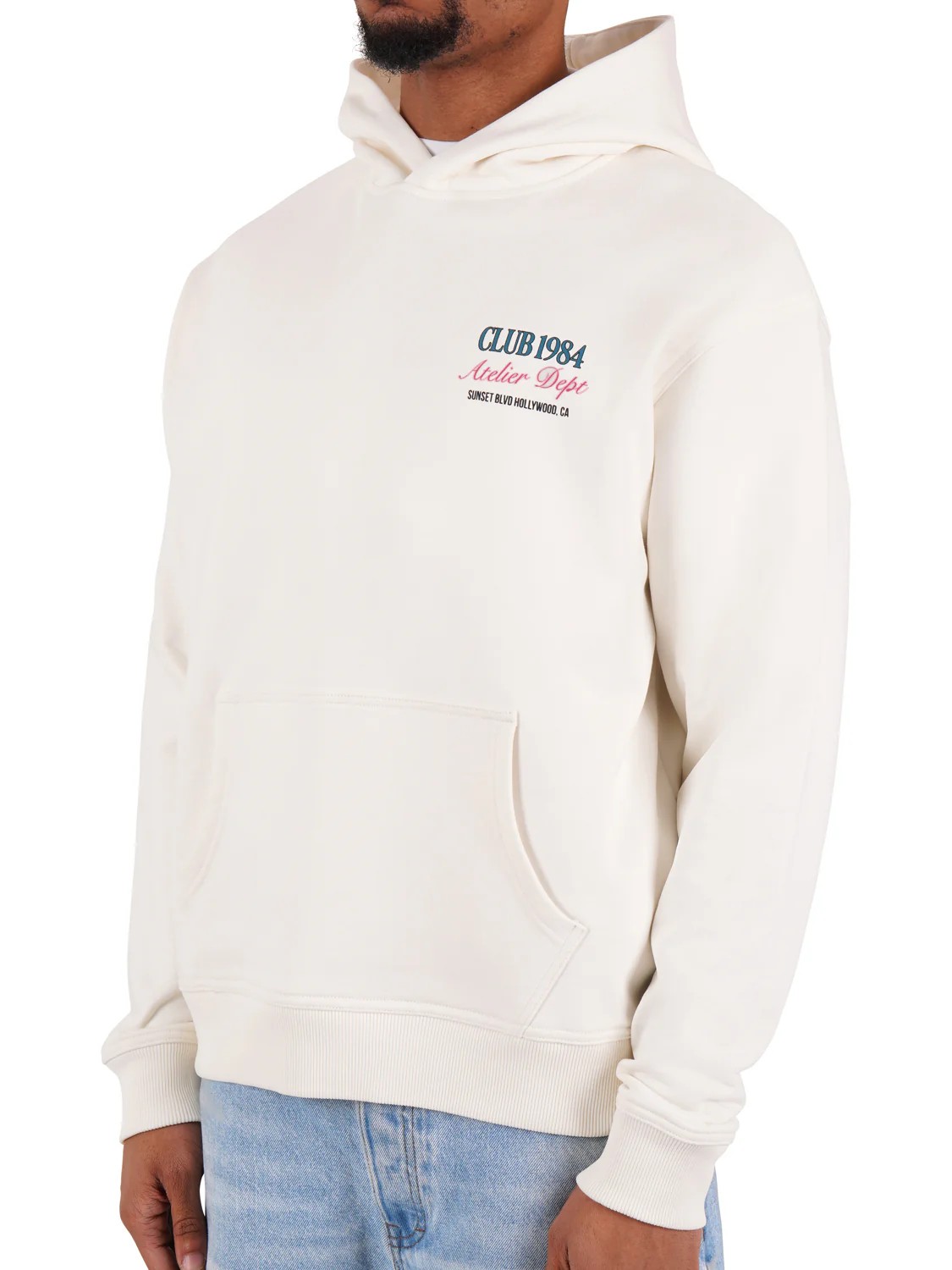 (CLUP1984) Sunset BLVD Hoodie - Off White