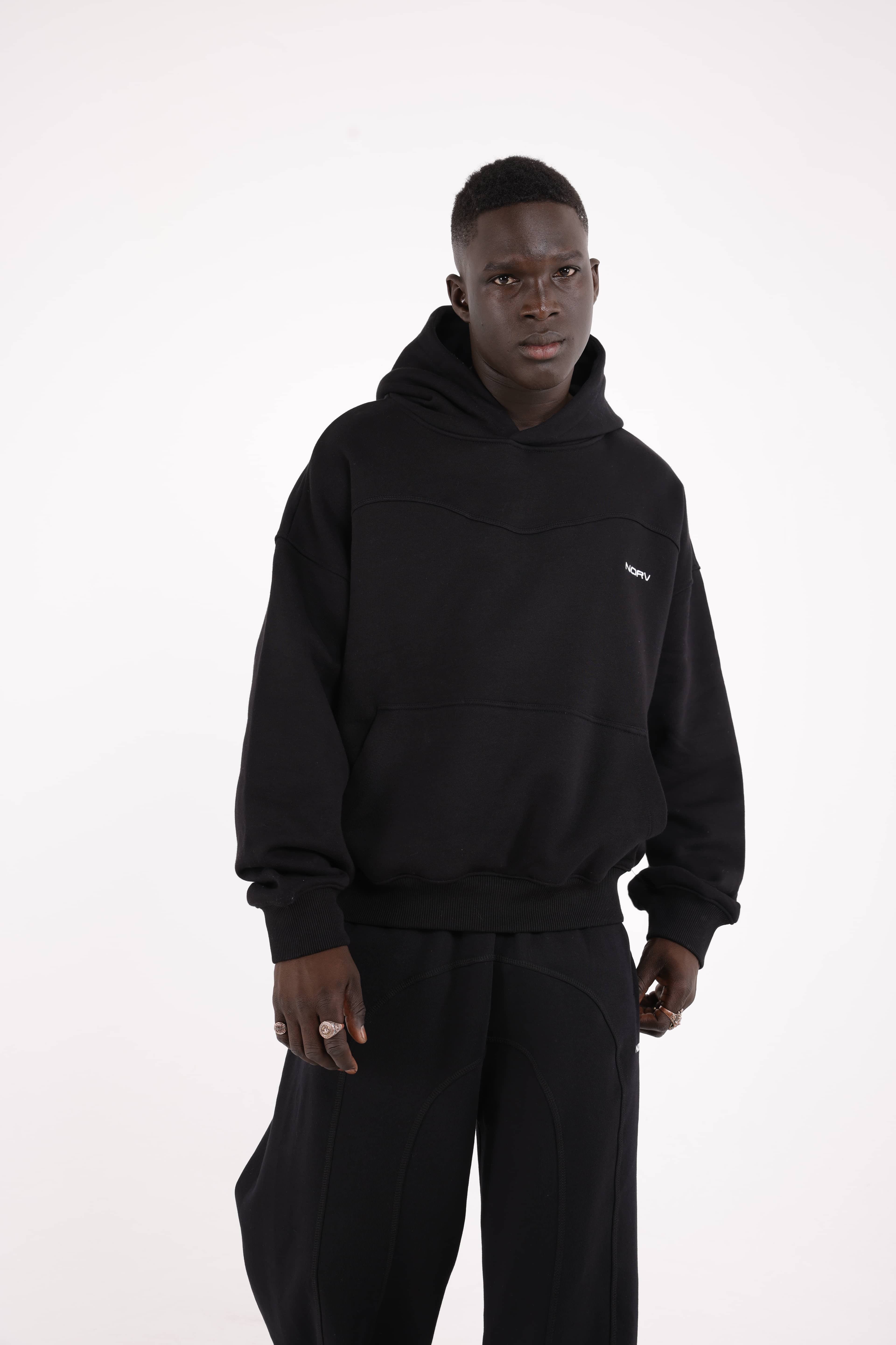 NORV Premium Oversize Hoodie (Karyoka Detaylı)
