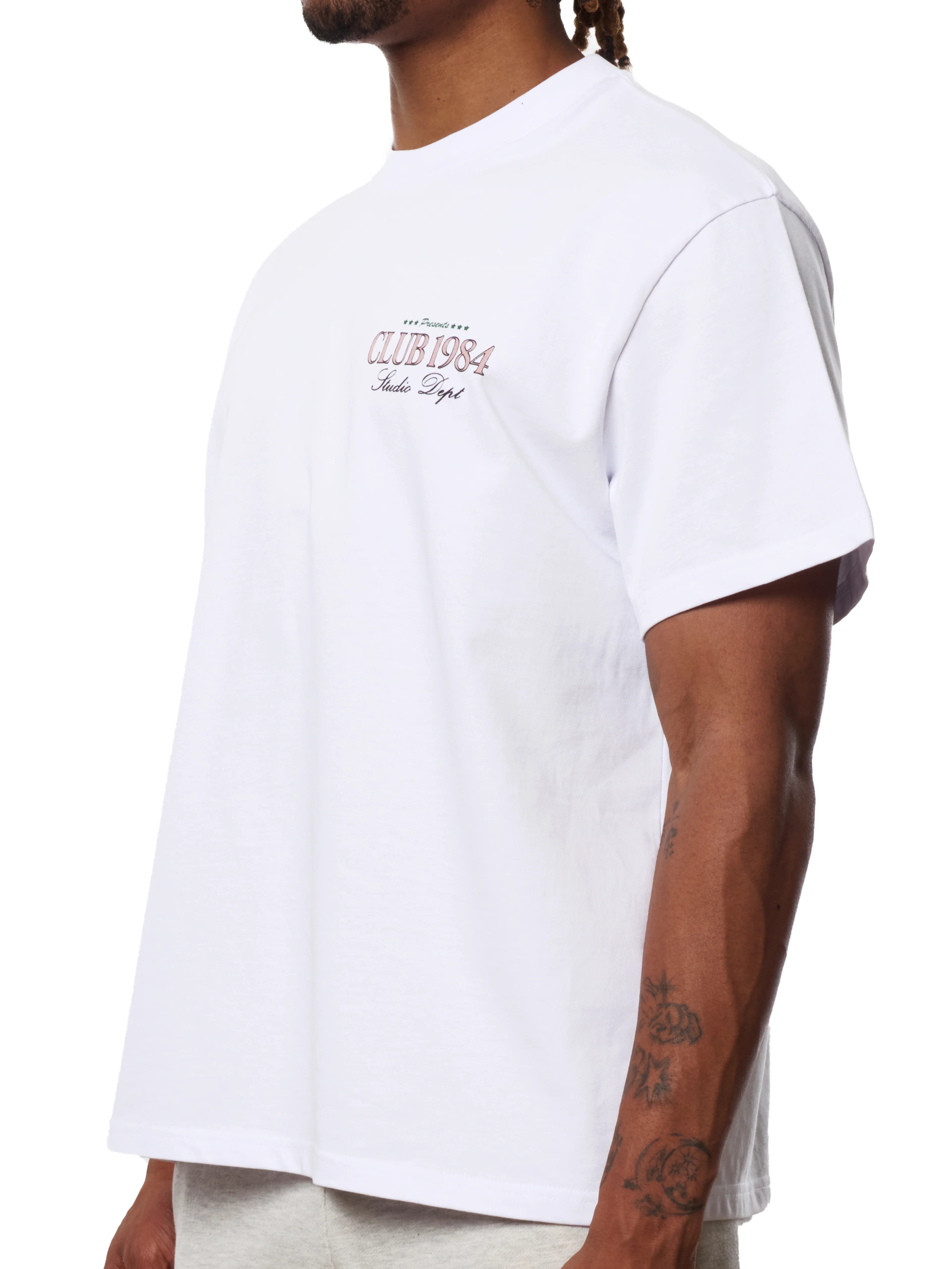 (CLP1984) Palm Drive T-shirt - White