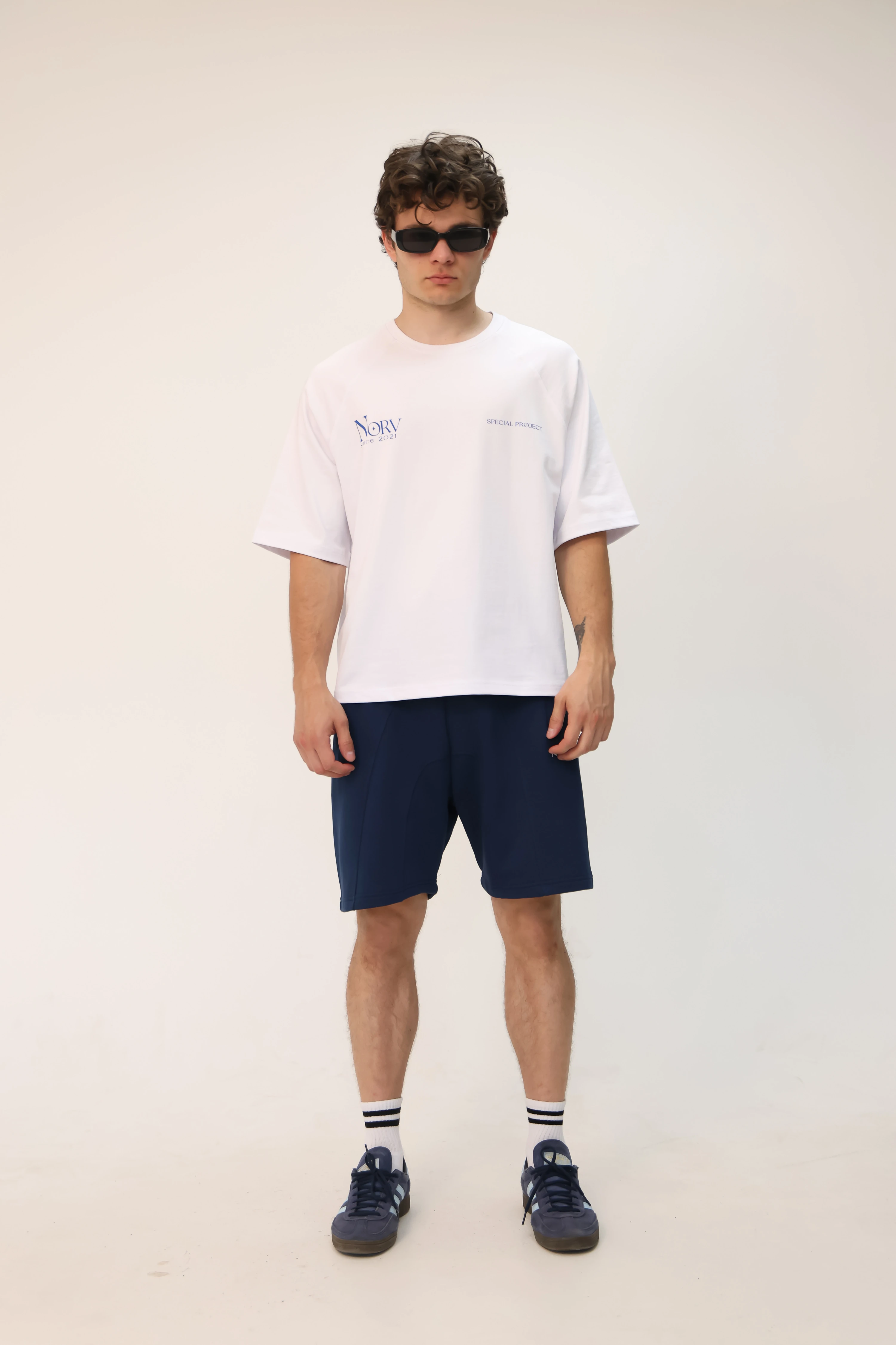 NORV indigo  Premium Oversize Şort