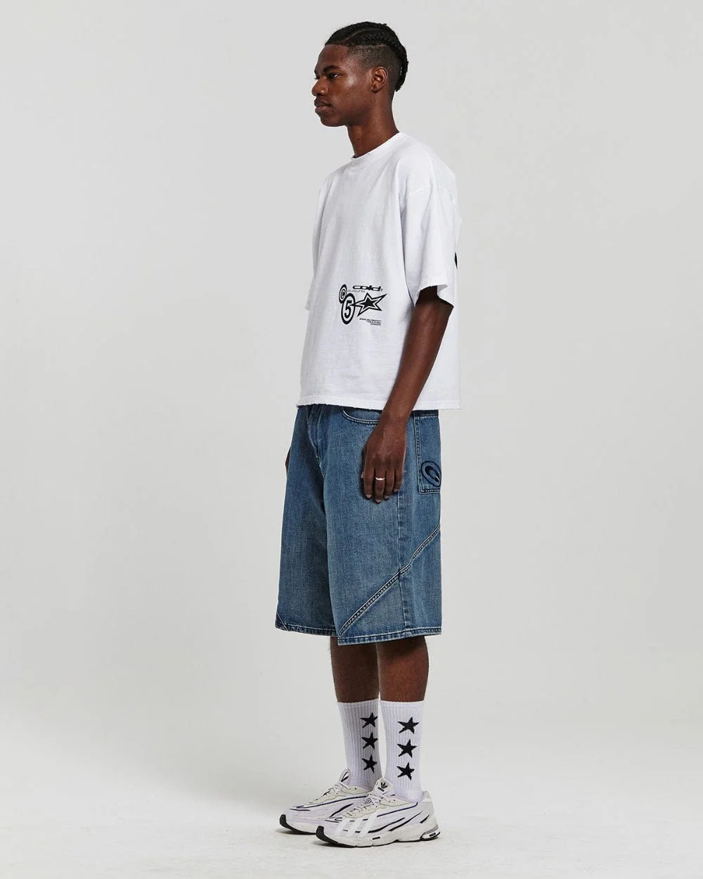 ASSEMBLY V2 SHORTS ACID BLUE DENIM