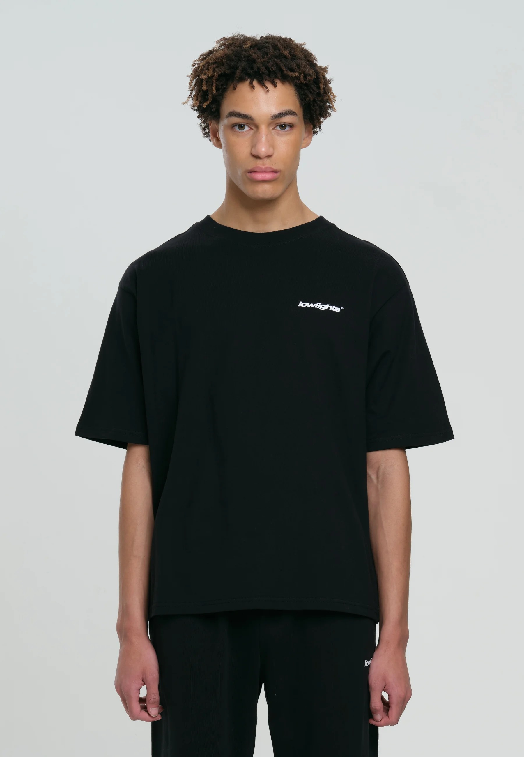 (LLS-2) T-shirt basic - black