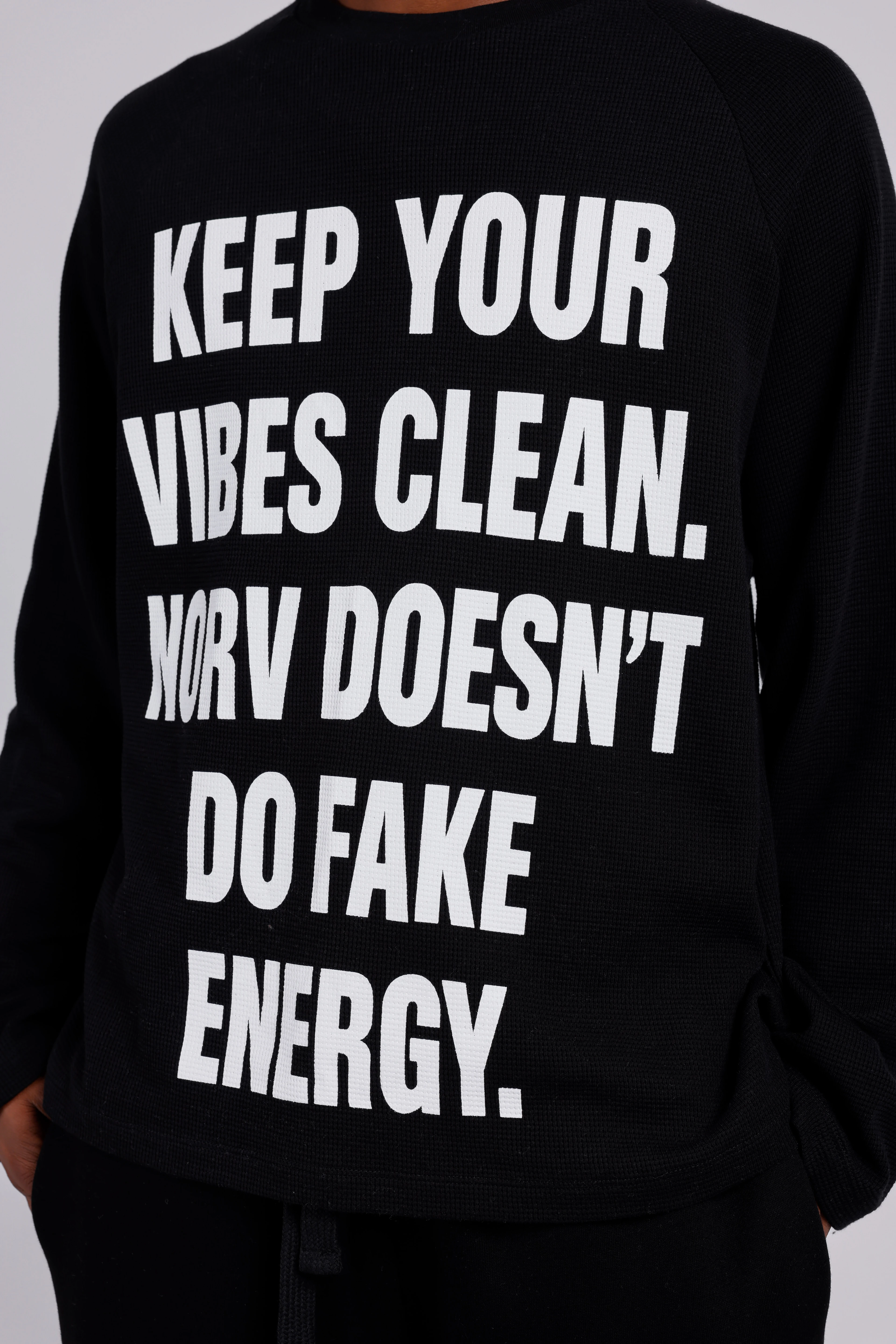 CLEAN VİBE (WAFFLE KNİT)