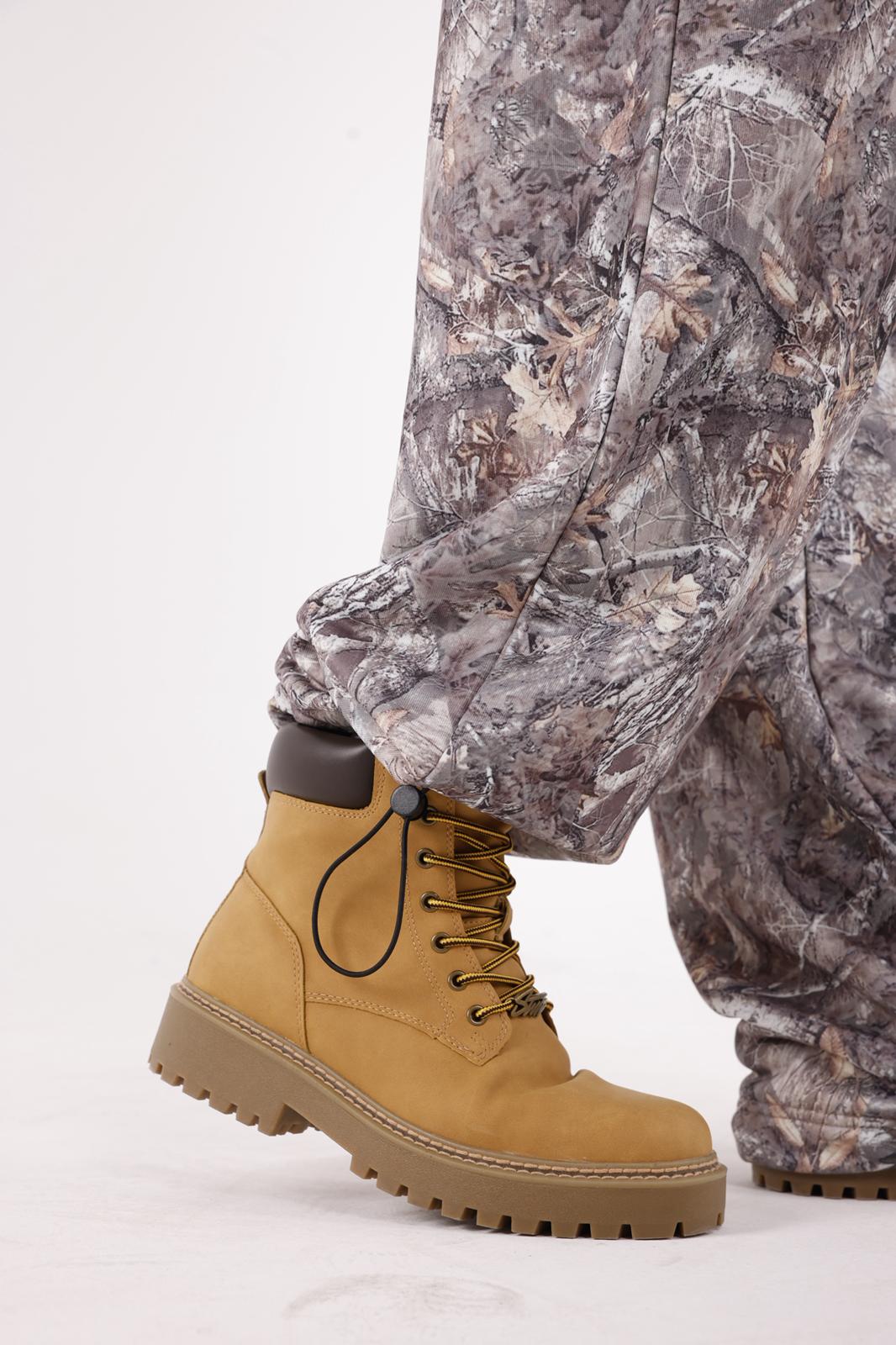 Forest Camo Ayarlanabilir Paça Preminium Eşofman Altı
