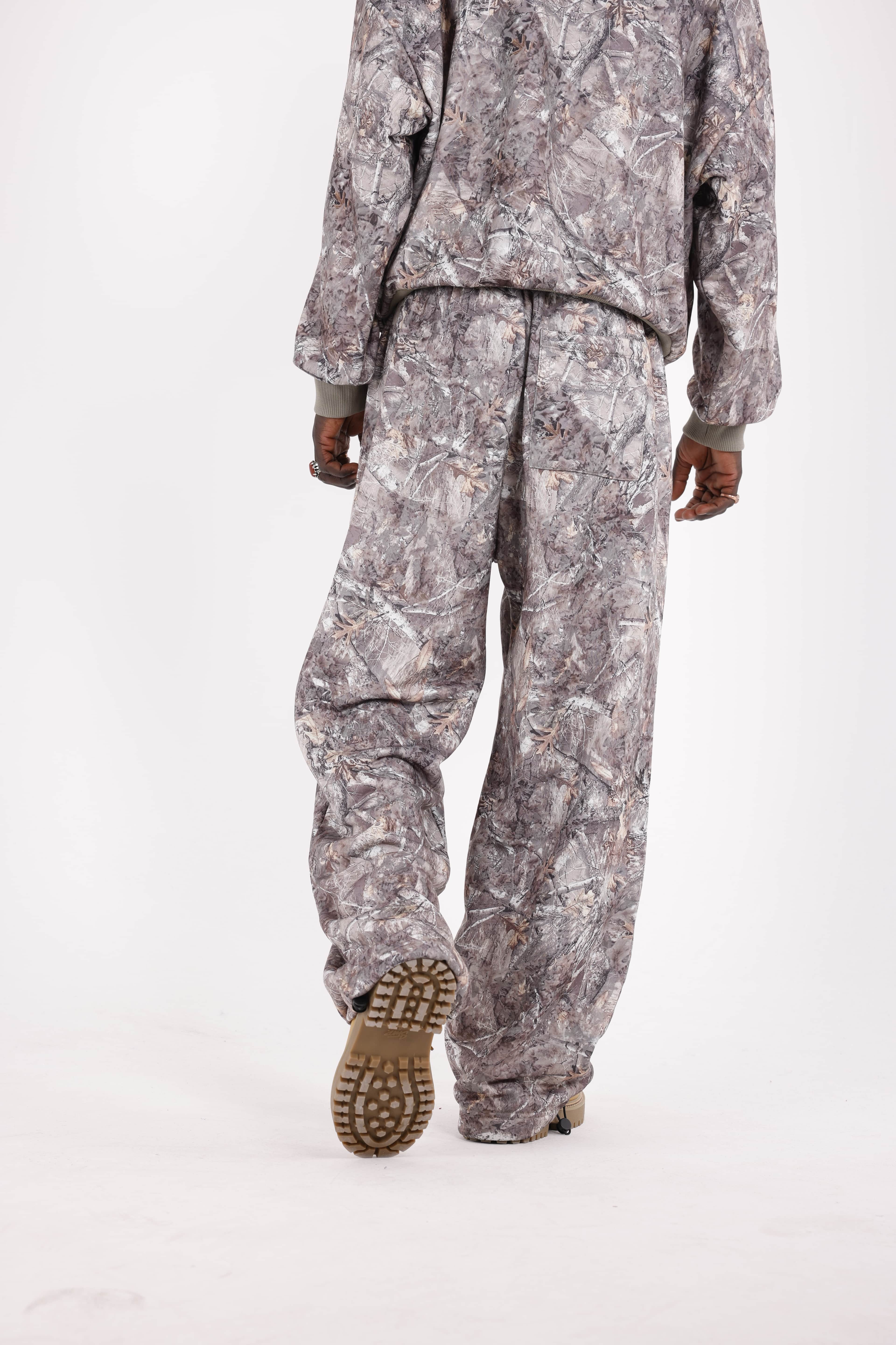 Forest Camo Ayarlanabilir Paça Preminium Eşofman Altı