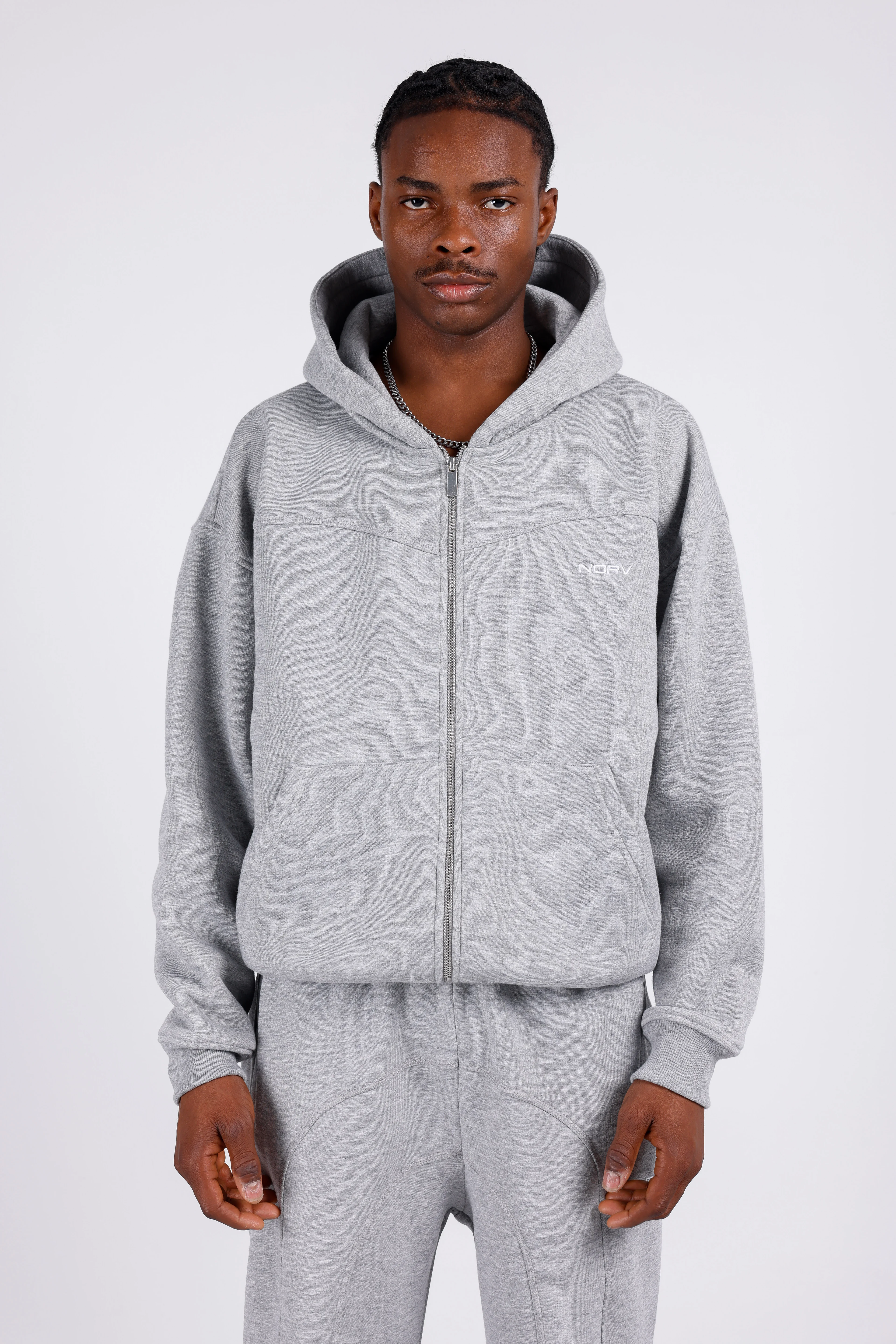 NORV Premium Oversize Zip (Karyoka Detaylı)