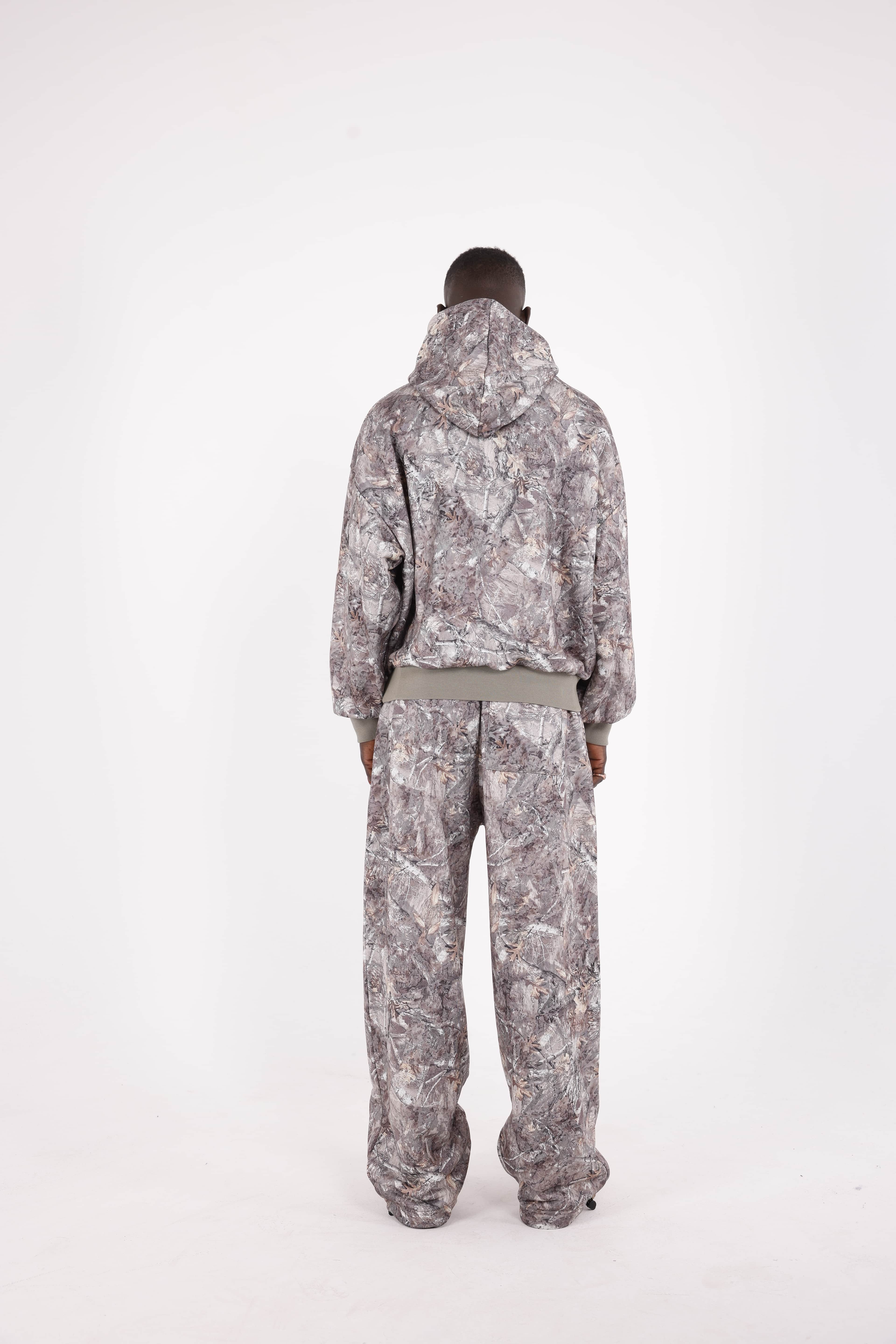 Forest Camo Ayarlanabilir Paça Preminium Eşofman Altı