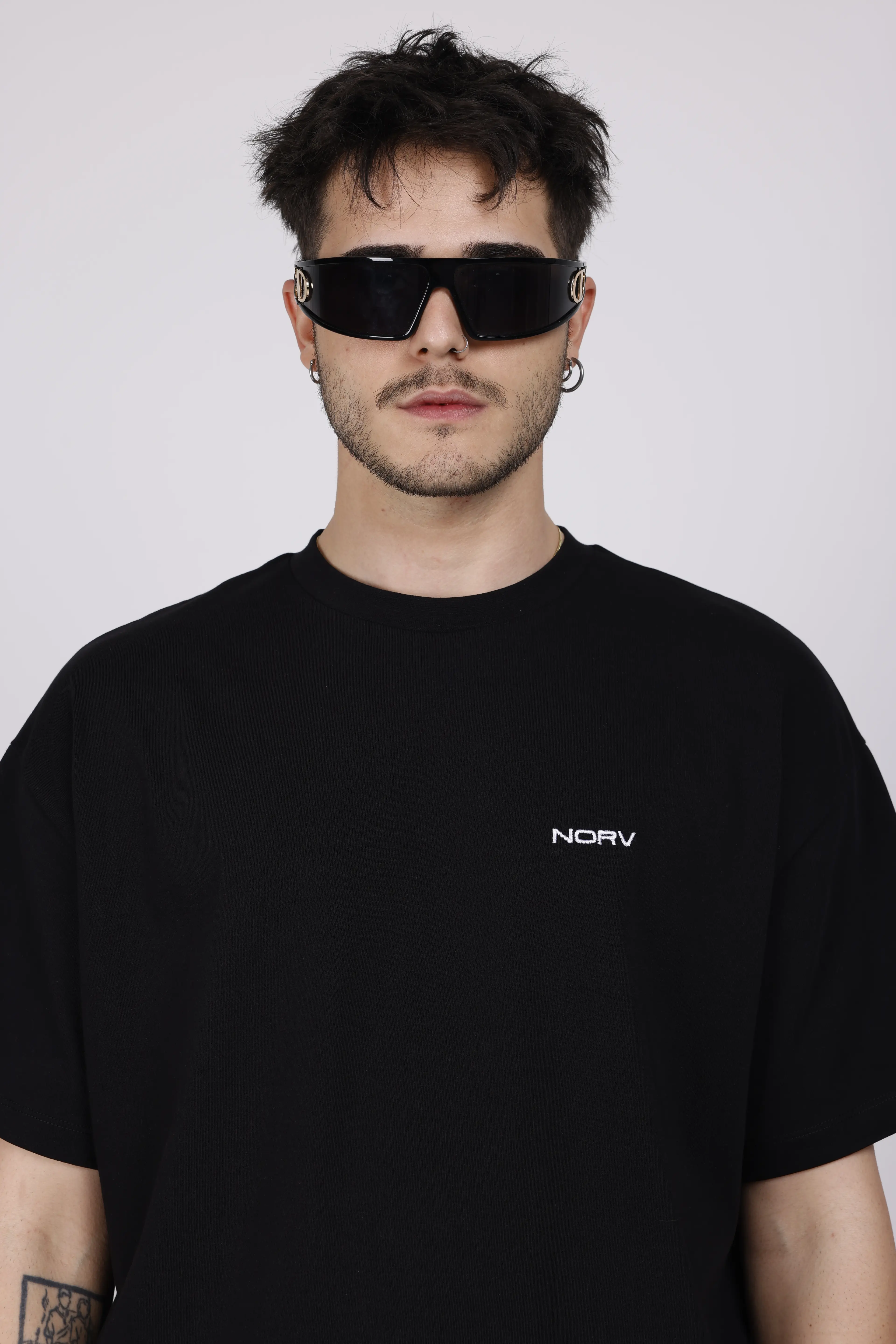 Norv Rohrer Norv Basic Oversize Boxy Fit Tee