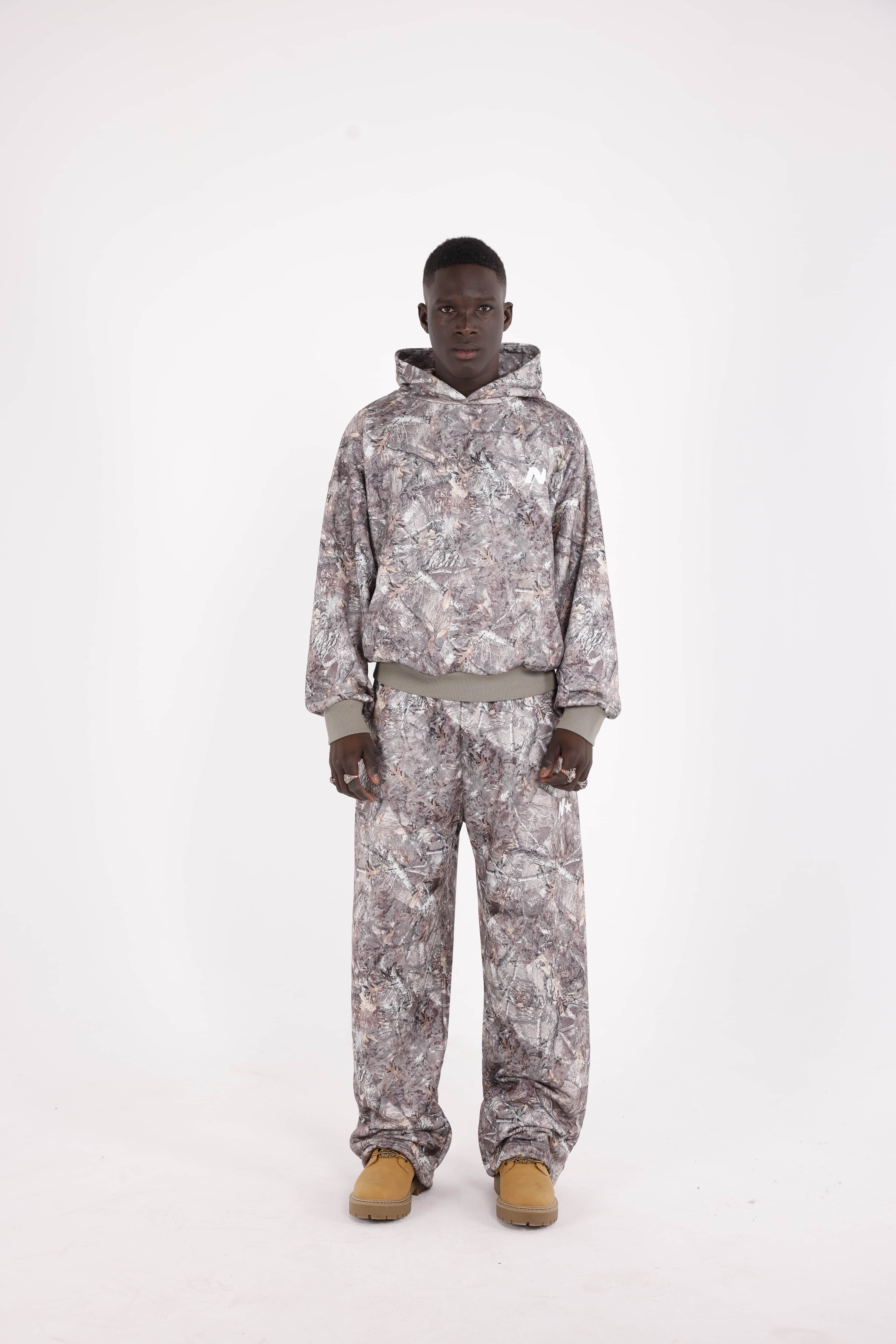 Forest Camo Ayarlanabilir Paça Preminium Eşofman Altı