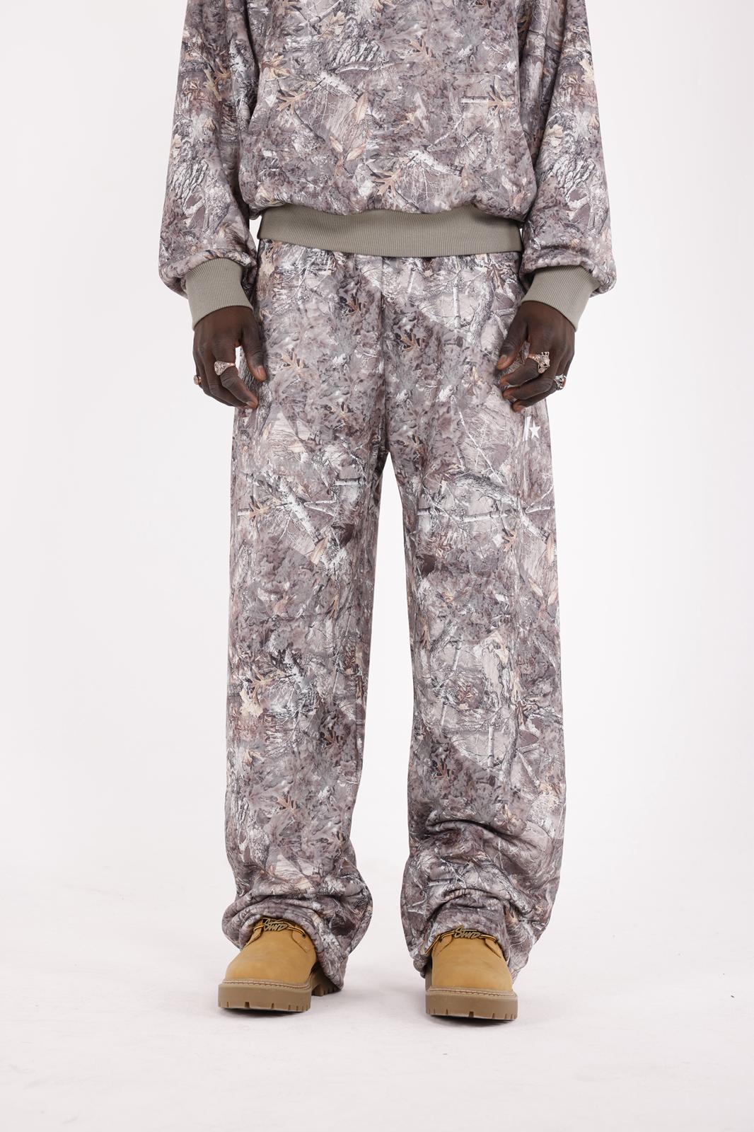 Forest Camo Ayarlanabilir Paça Preminium Eşofman Altı