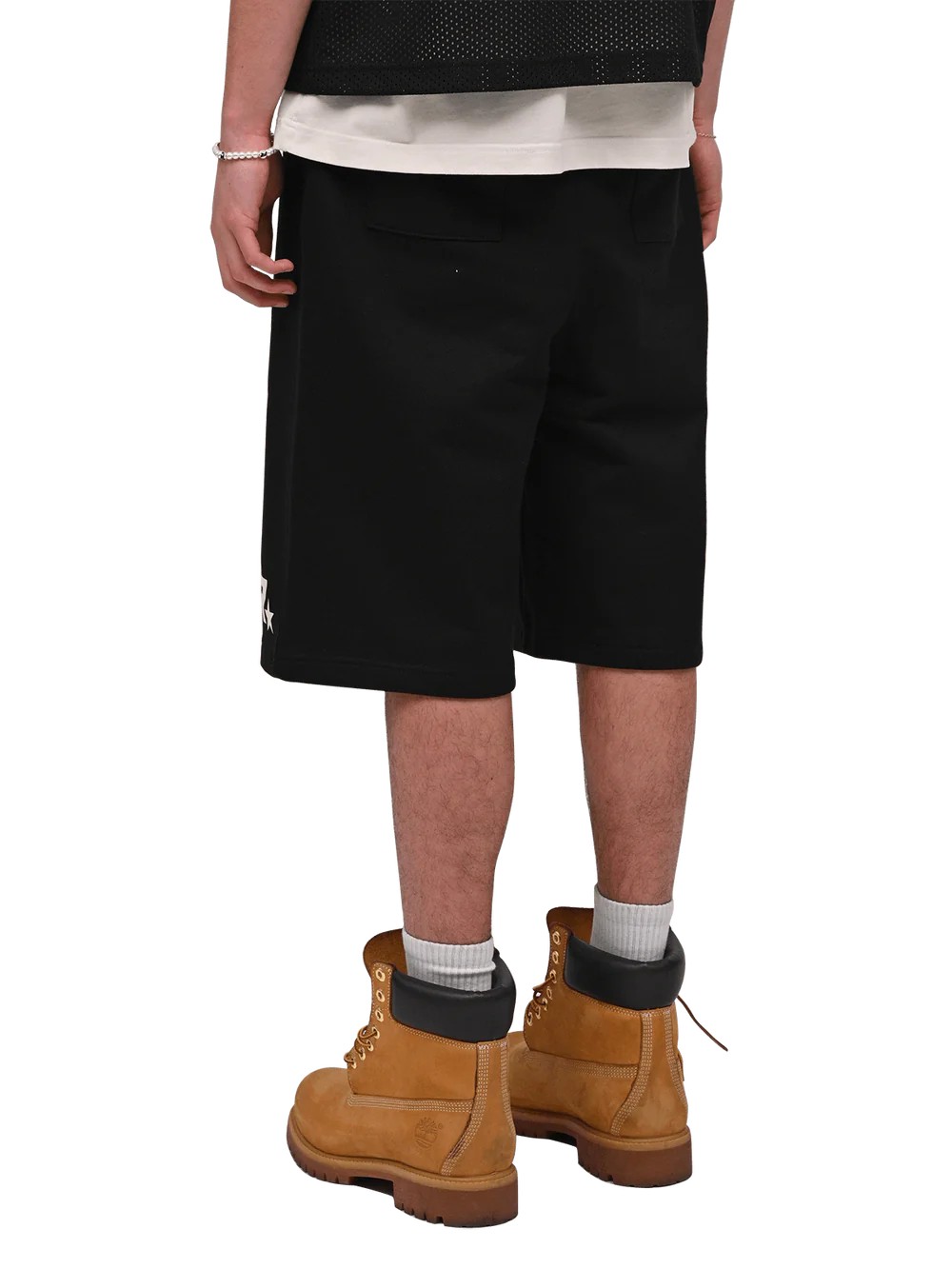 (RPTSTUDİOS) Baggy Jersey Shorts - Black