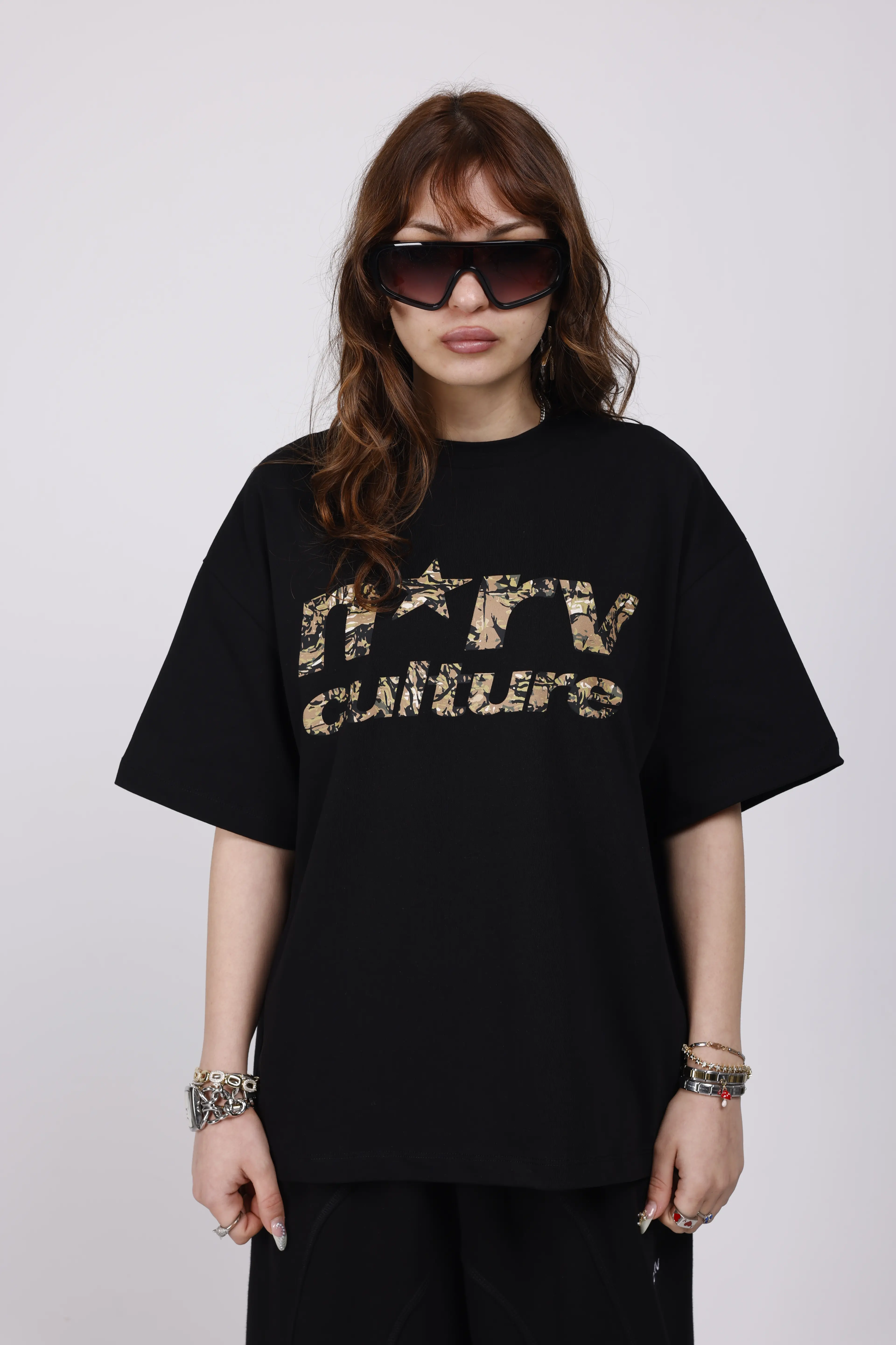 Norv Rohrer Norv Camo Oversize Boxy Fit Tee