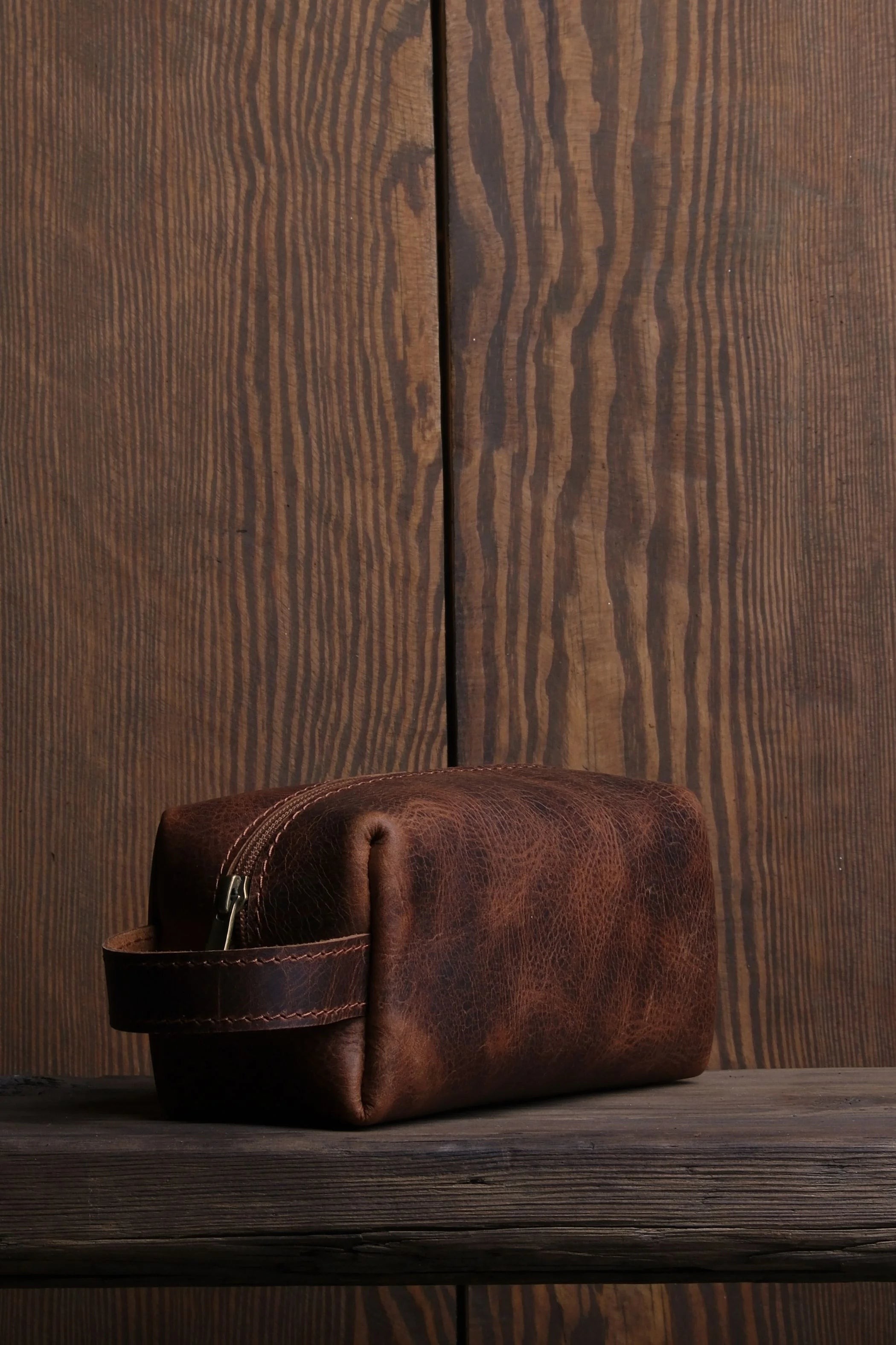 Dopp Kit Deri El Çantası
