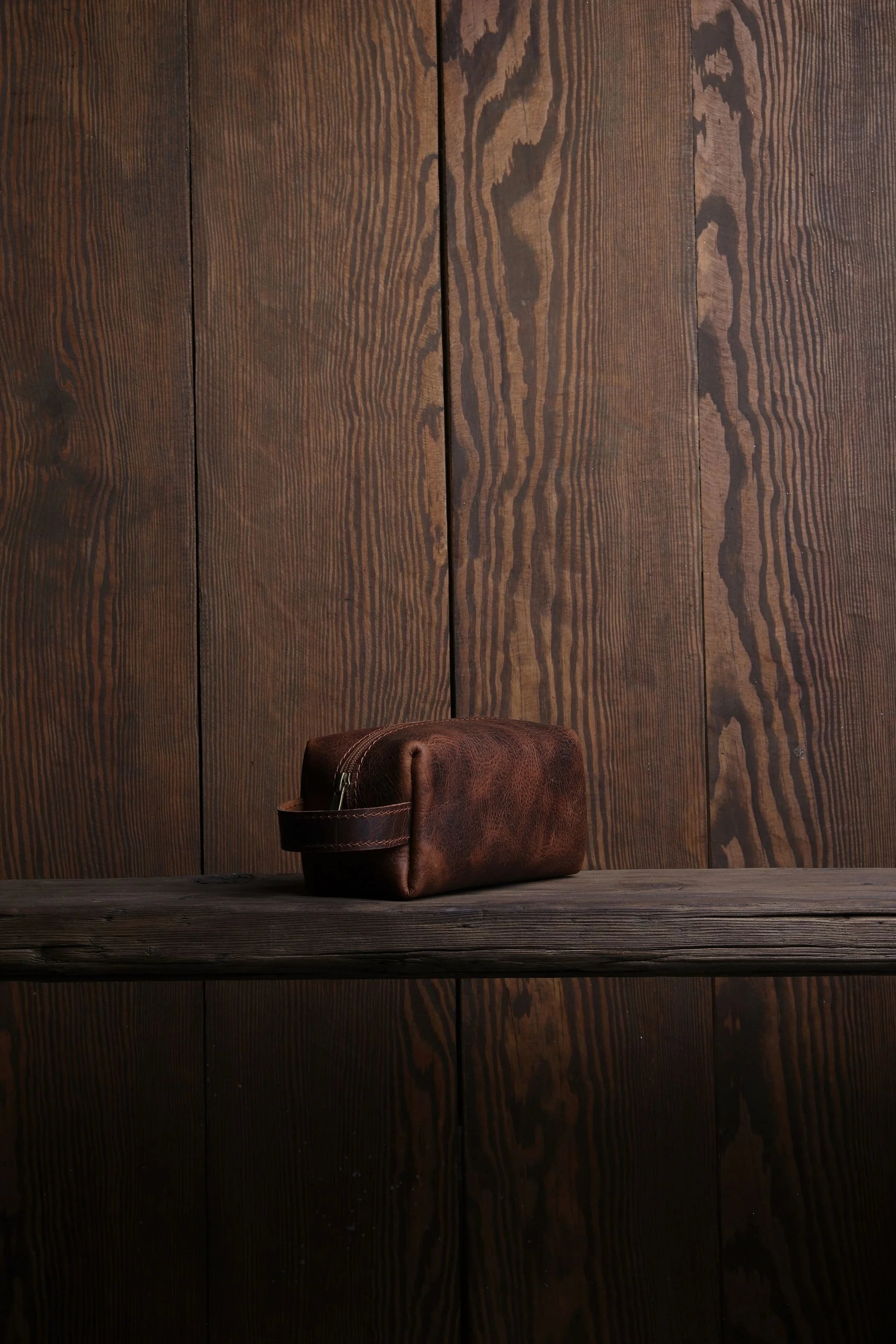 Dopp Kit Deri El Çantası