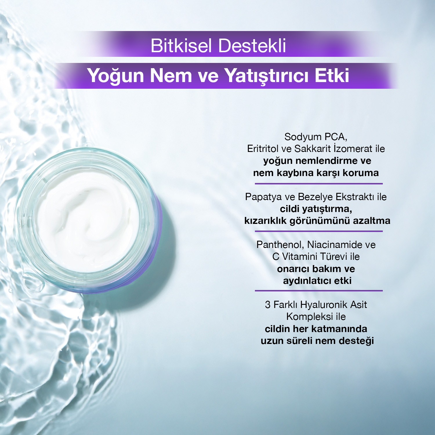 Nemlendirici Krem | El ve Vucüt Kullanımına Uygun | 100 ml