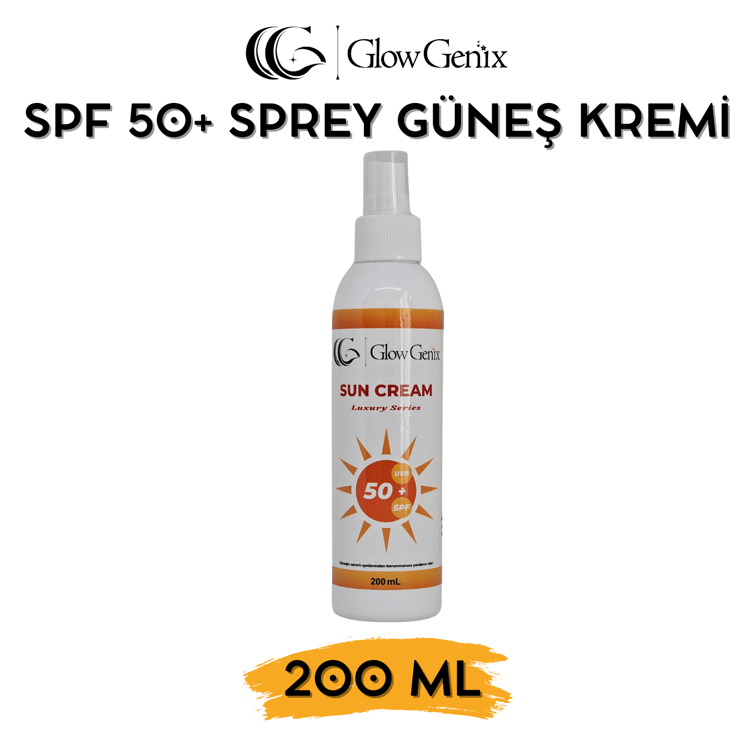 Tüm Cilt Tiplerine Uygun SPF 50+ Sprey Güneş Kremi | 200 mL