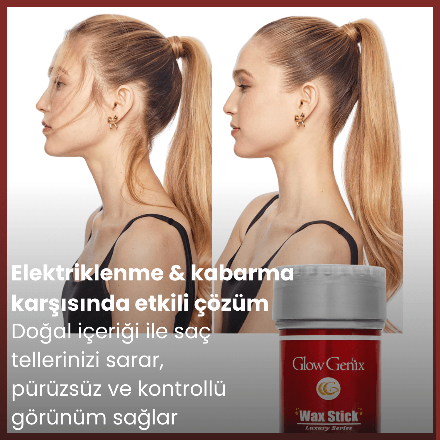 Hair Wax Stick | Saç Şekillendirici | Saç Sabitleyici | 75 gr