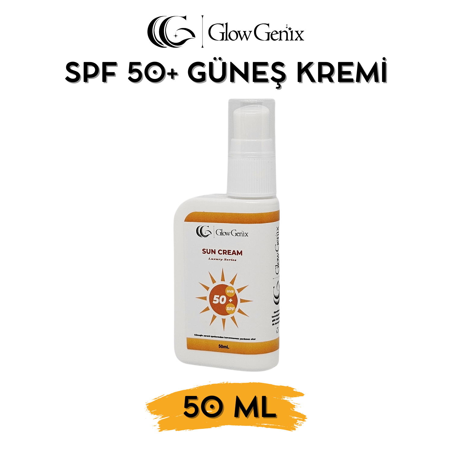 Tüm Cilt Tiplerine Uygun SPF 50+ Güneş Kremi | 50 mL