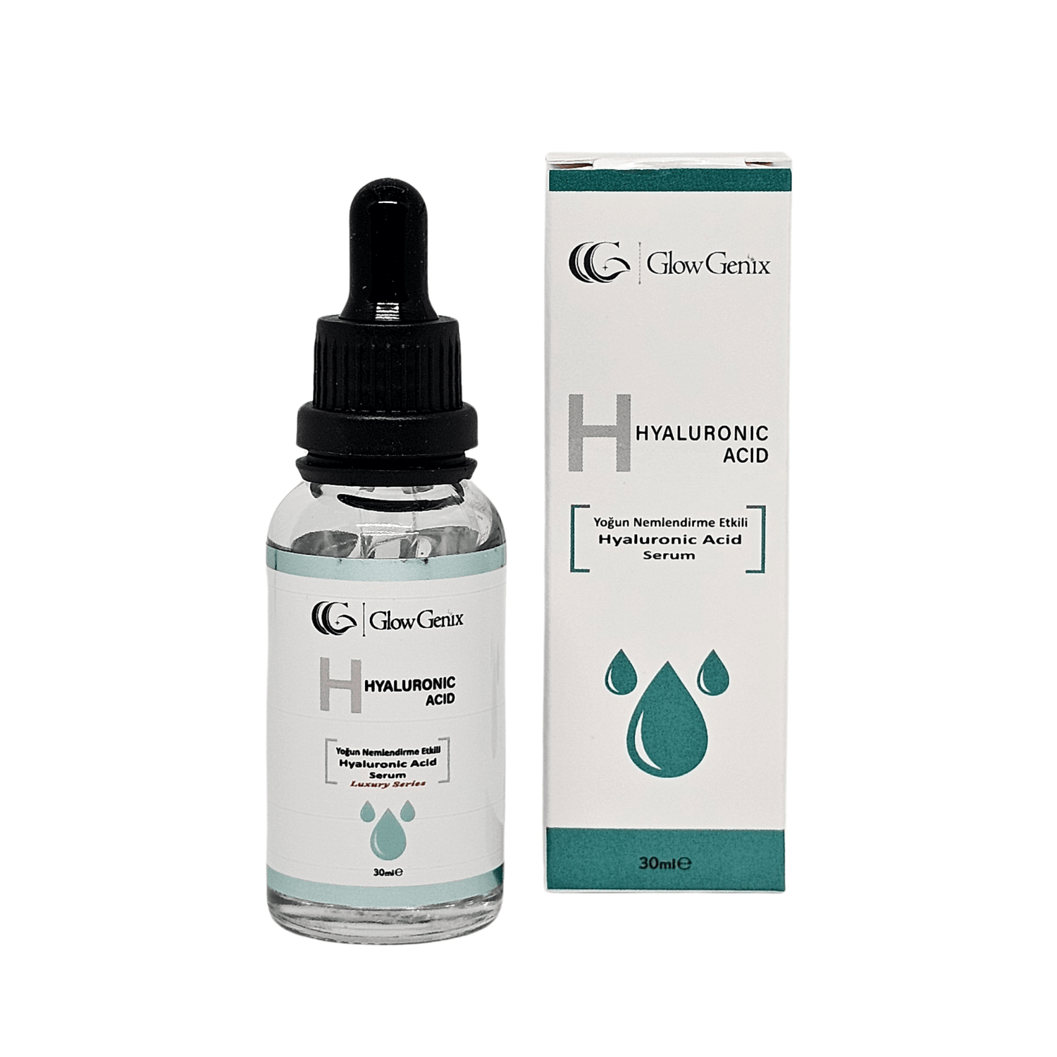 Hyaluronic Asid (Hiyalüronik Asit) Serumu | Nemlendirme Etkili, Yaşlanma Karşıtı | 30 mL