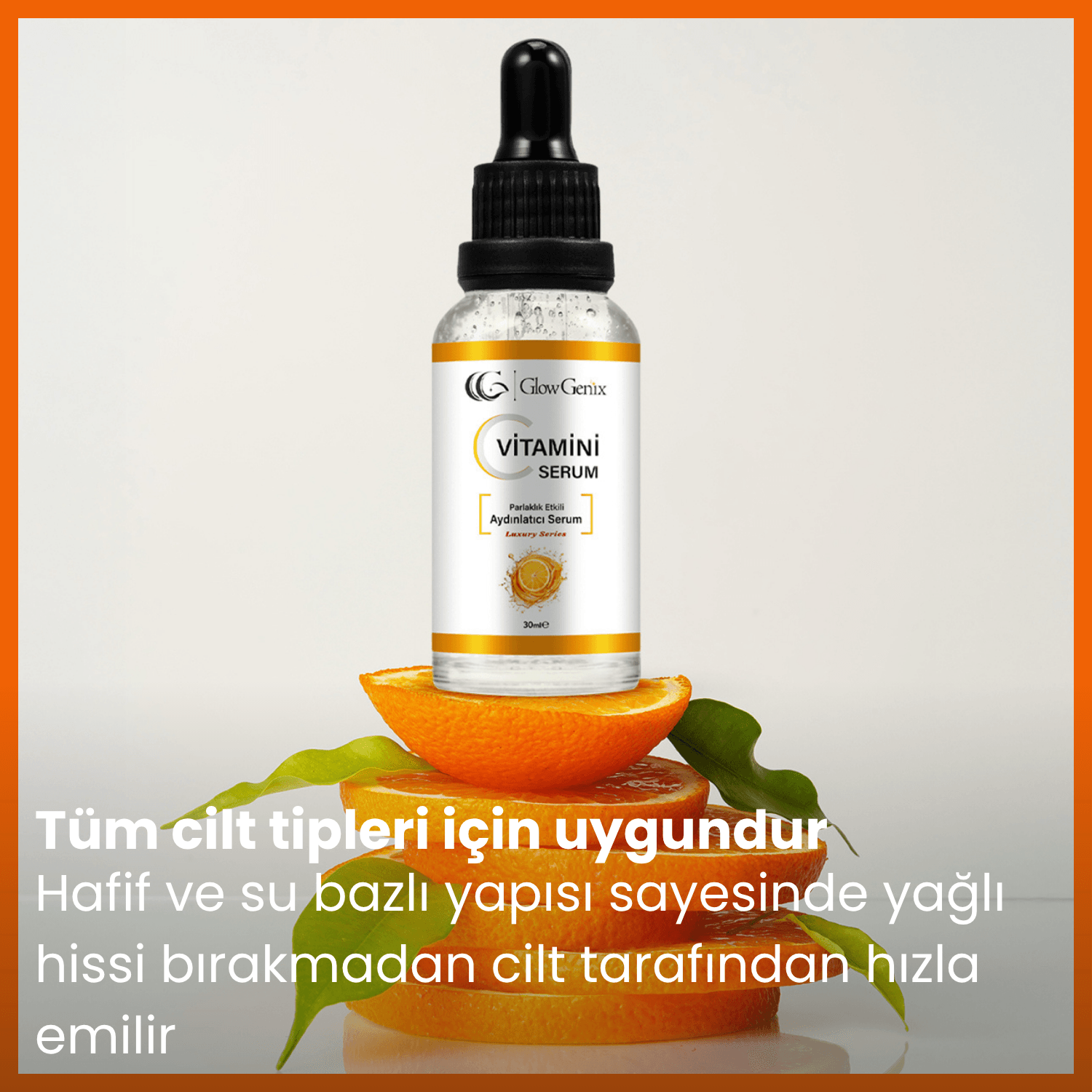 C Vitamini Serum | C Vitaminli Aydınlatıcı Cilt Bakım Serumu | 30 mL